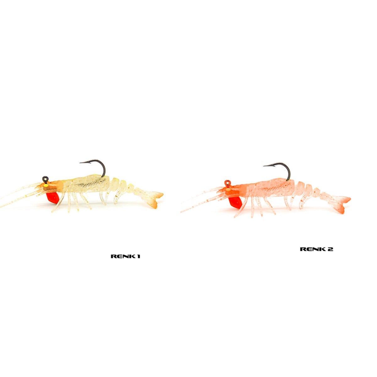 Avlivari 3D Shrimp 7.62cm Zıplatmalı Silikon Karides
