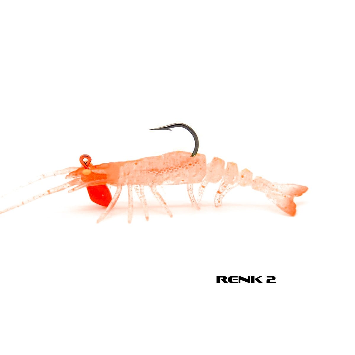 Avlivari 3D Shrimp 7.62cm Zıplatmalı Silikon Karides