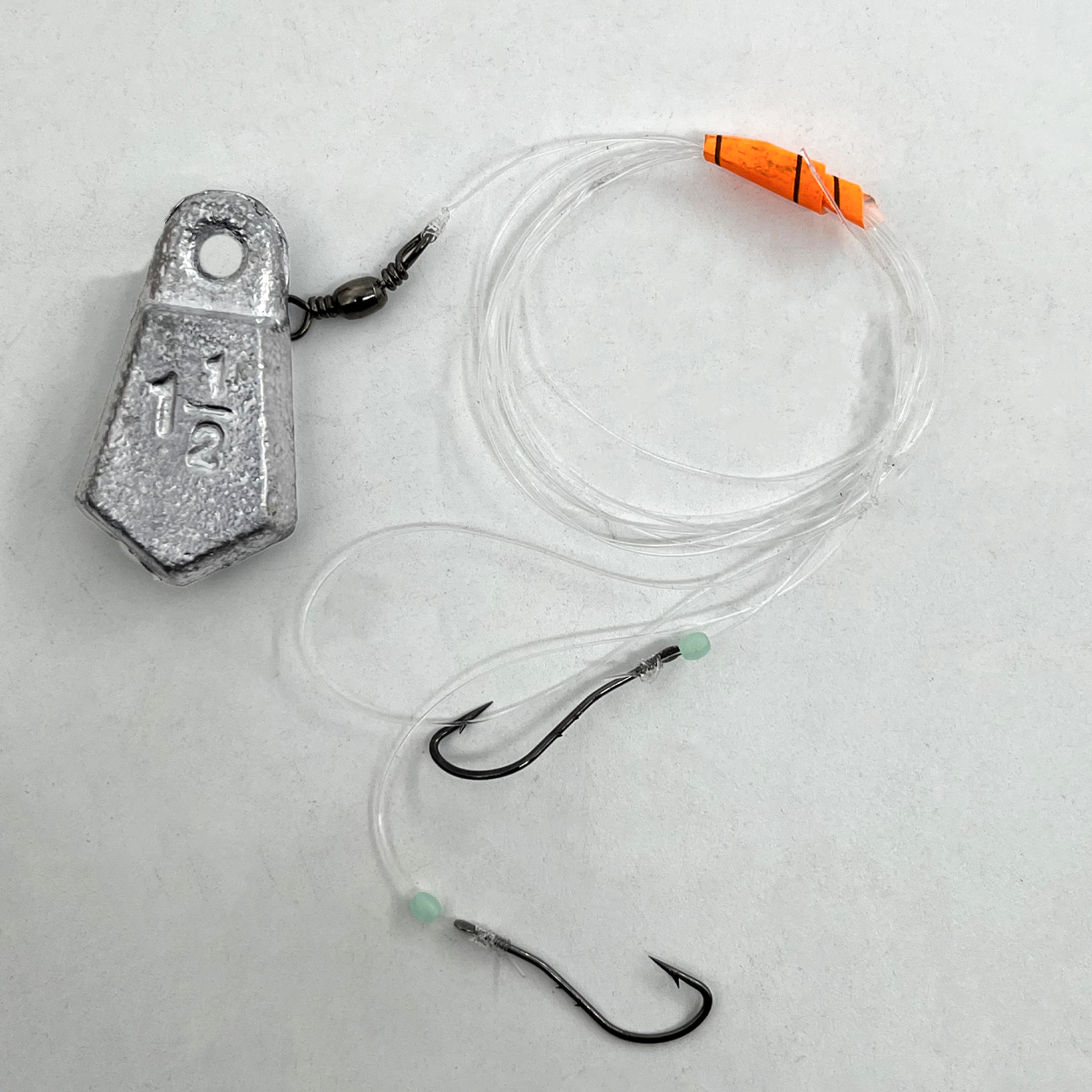 Avlivari 45 Gram Kurşunlu İki İğneli Dip Takımı