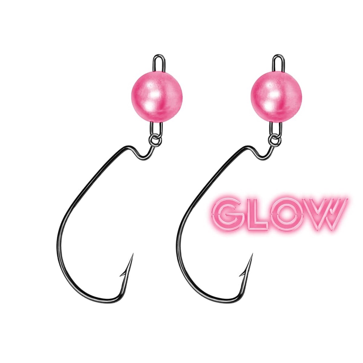 Avlivari Hareketli Jig Head Ofset Glow Kanca 10 Gr