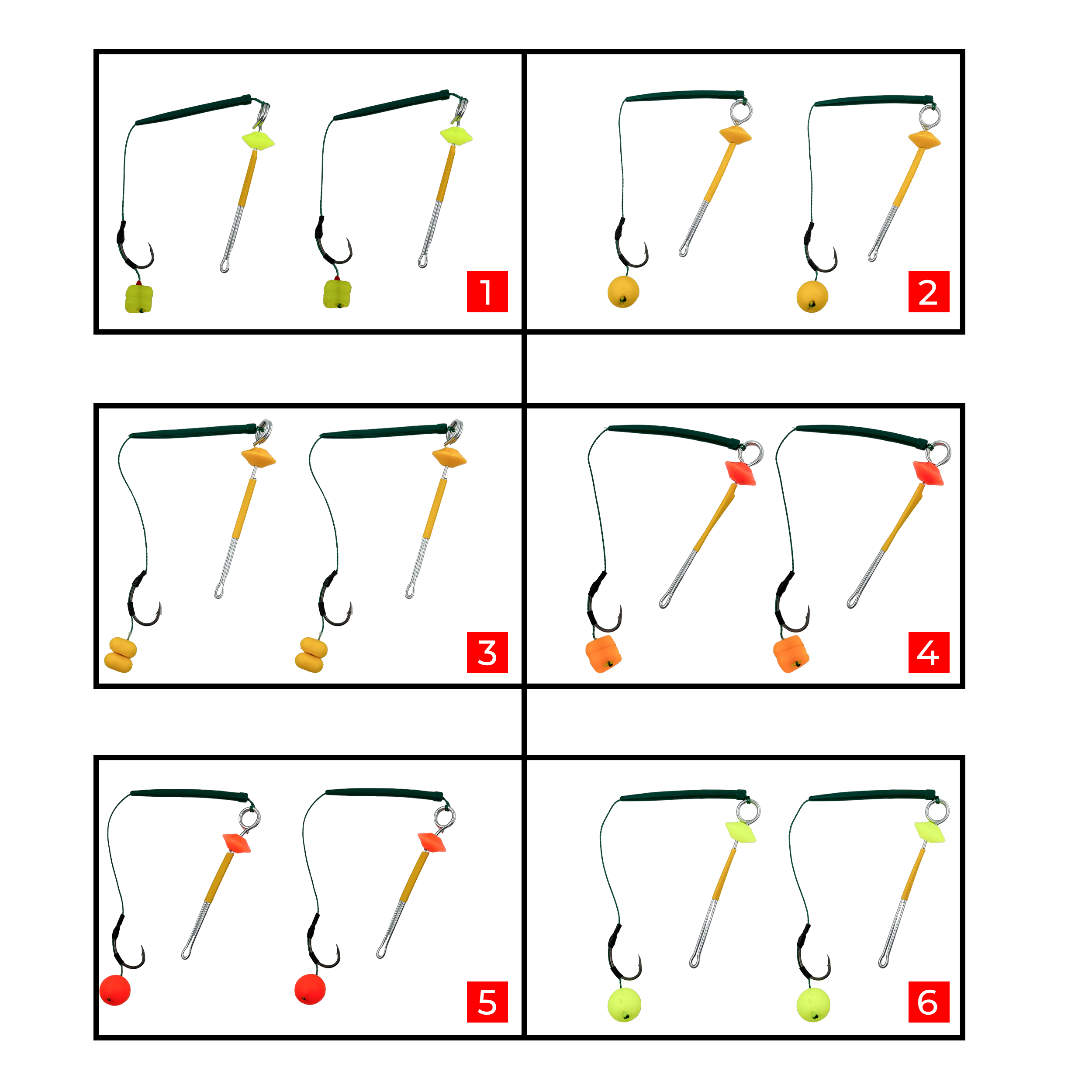 Avlivari Sazan Küspe Rig Takımı 2'li Paket