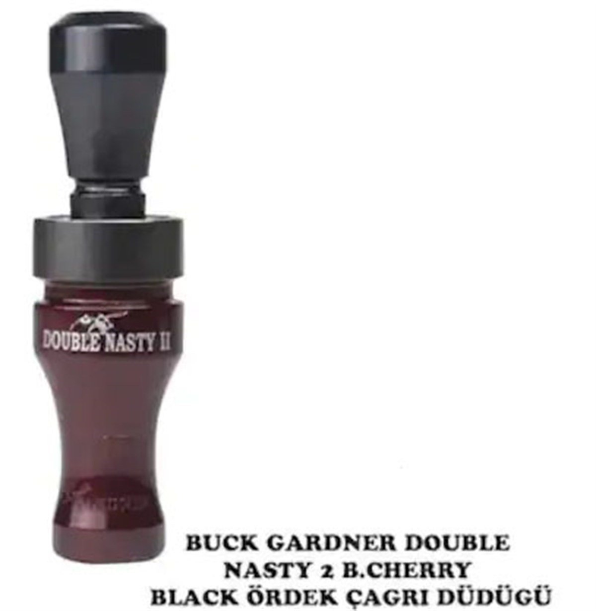 BUCK GARDNER DOUBLE NASTY 2 B.CHERRY - BLACK ÖRDEK ÇAĞRI DÜDÜĞÜ