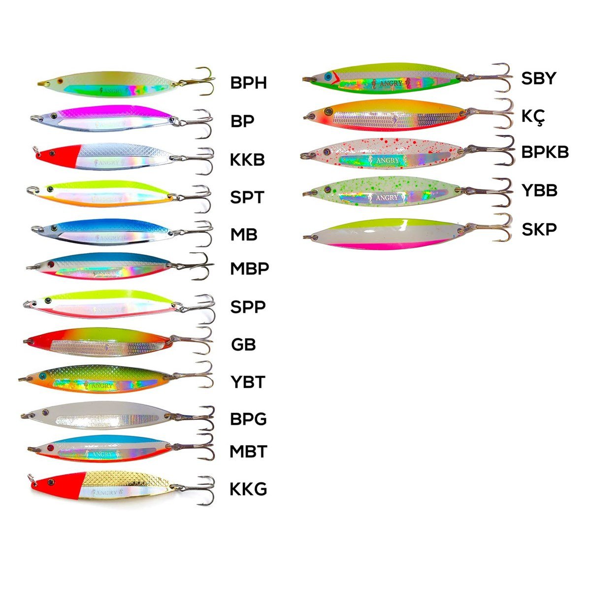 Deniz Atı Angry 22 Gr Kaşık