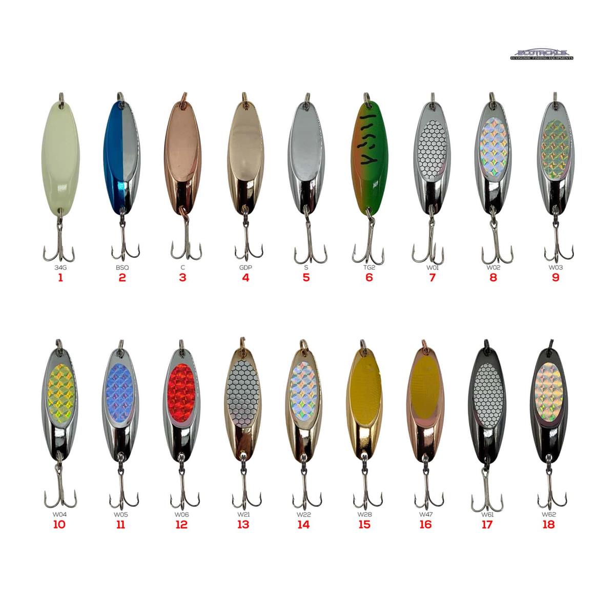 Ecotackle 4401 Prismax Kesme Kaşık Yem ( Olta Kaşığı ) 14 Gr