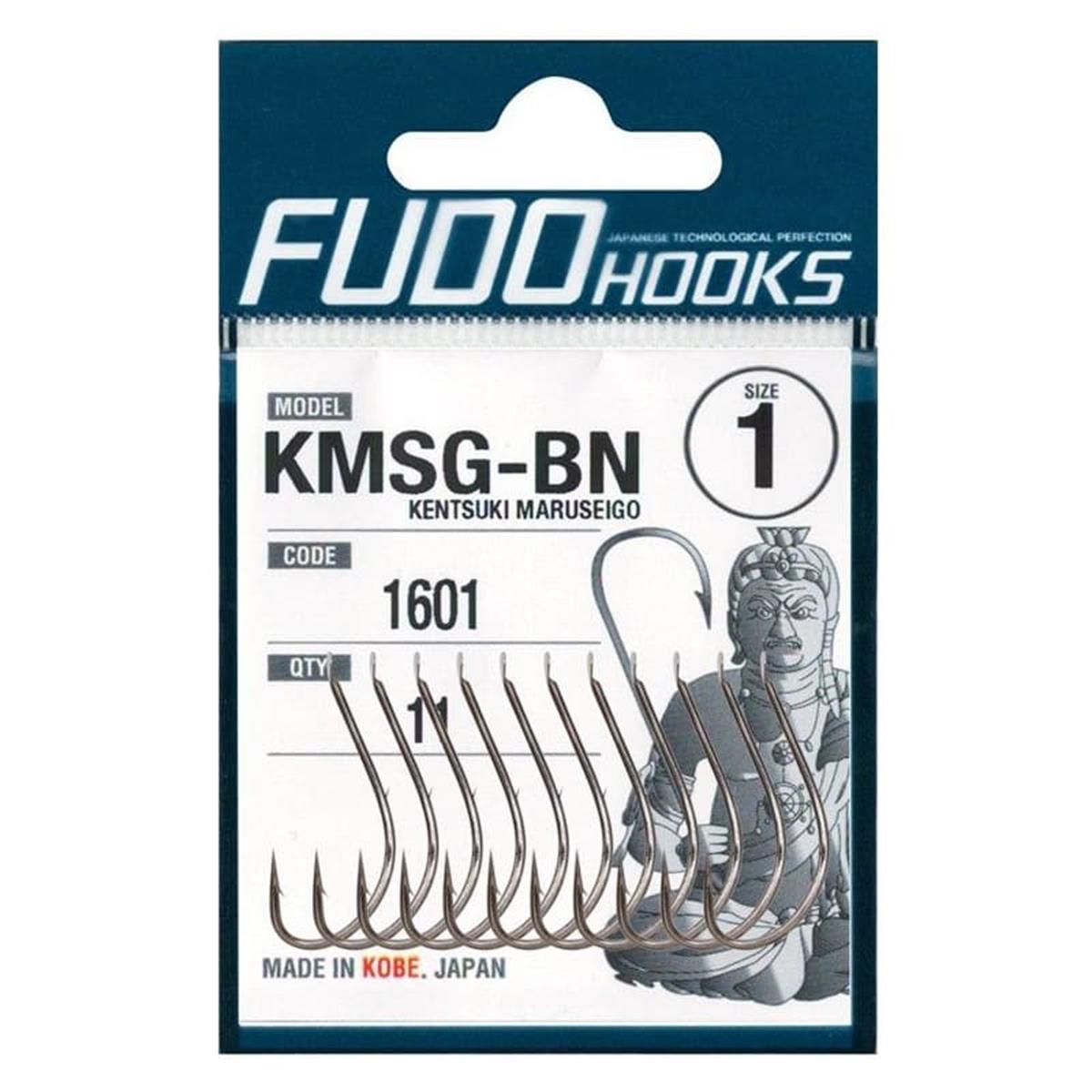 FUDO 1601 KENTSUKI MARUSEIGO BLACK NiKEL Olta iğnesi / Balık Kancası