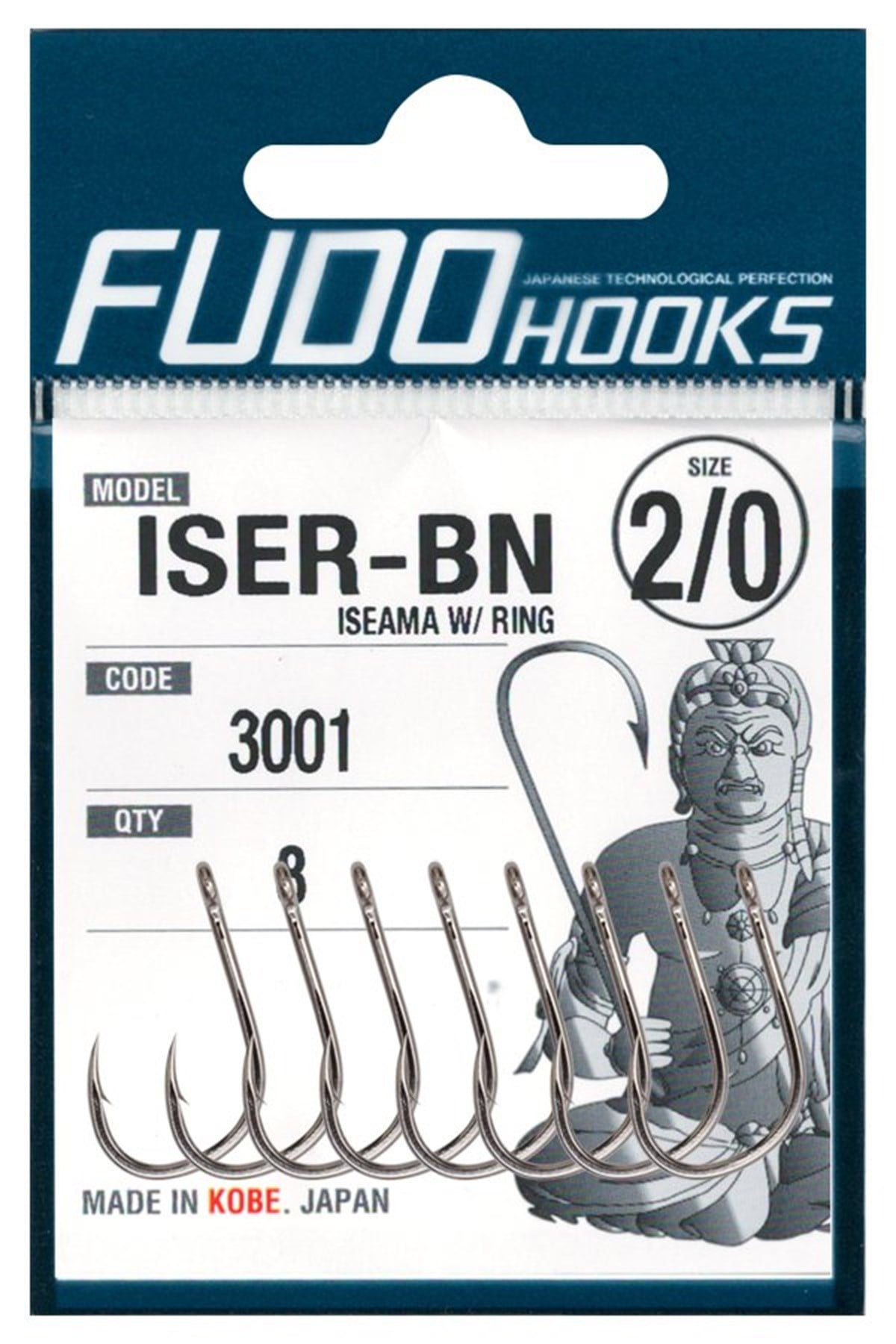 Fudo 3007 Iseama Delikli Pala Olta Teflon İğne Kanca
