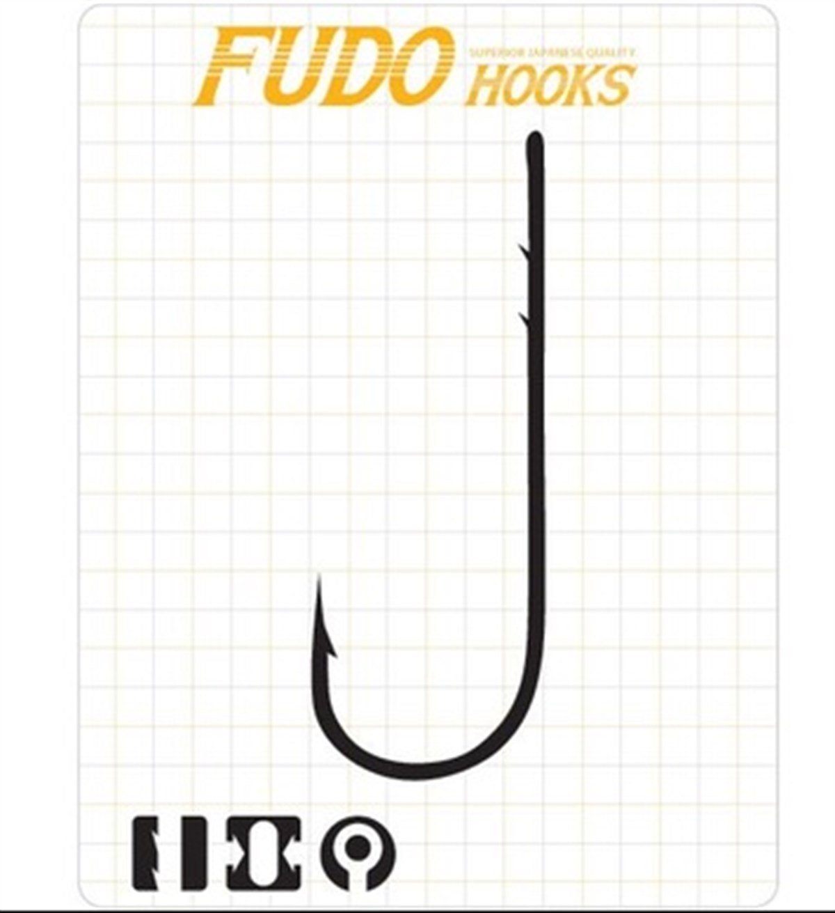 Fudo 6101 Worm SSB Black Nikel Uzun Pala Tırnaklı İğne