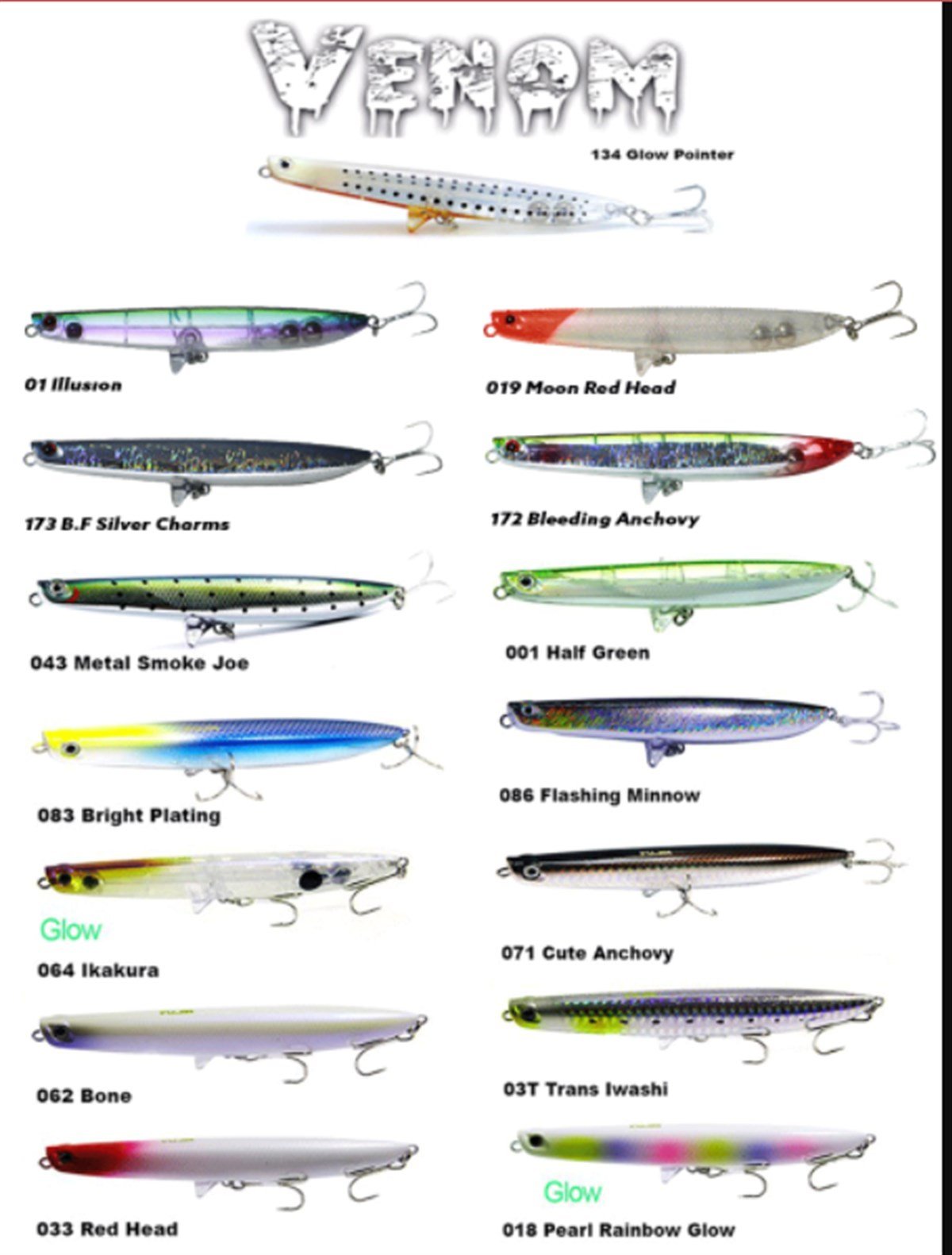 Fujin Venom 12CM 20gr Floating Suni Yem