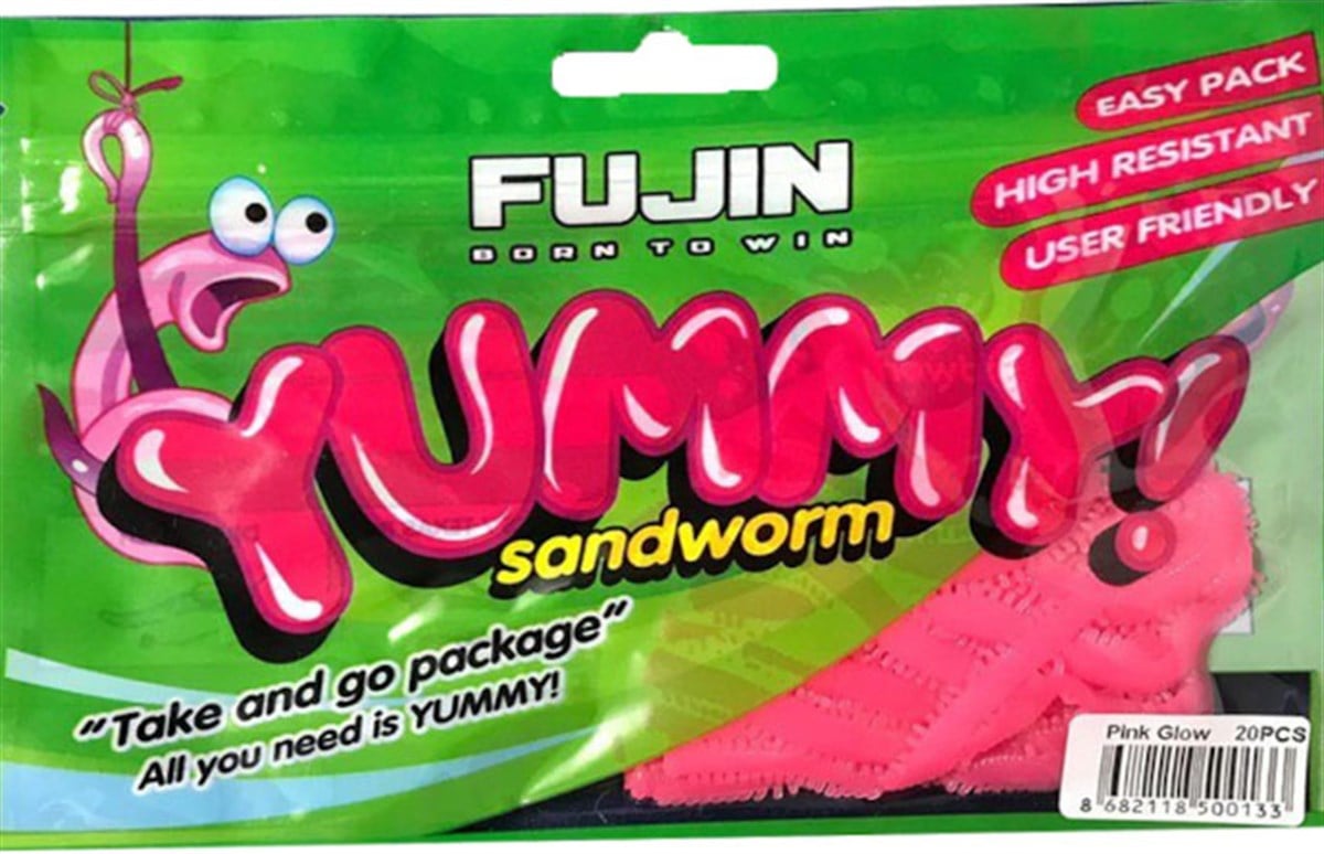 Fujin Yummy Sandworm 7cm Lrf At Çek Silikon Yem