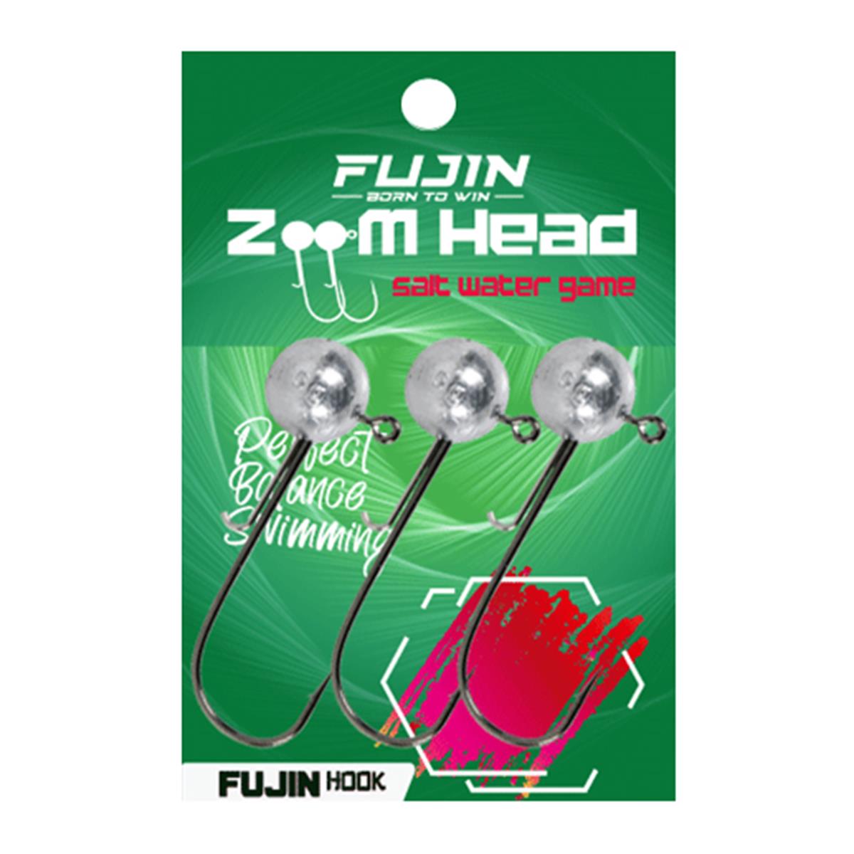 Fujin Zoom Head 2/0 Jighead 3 Gr