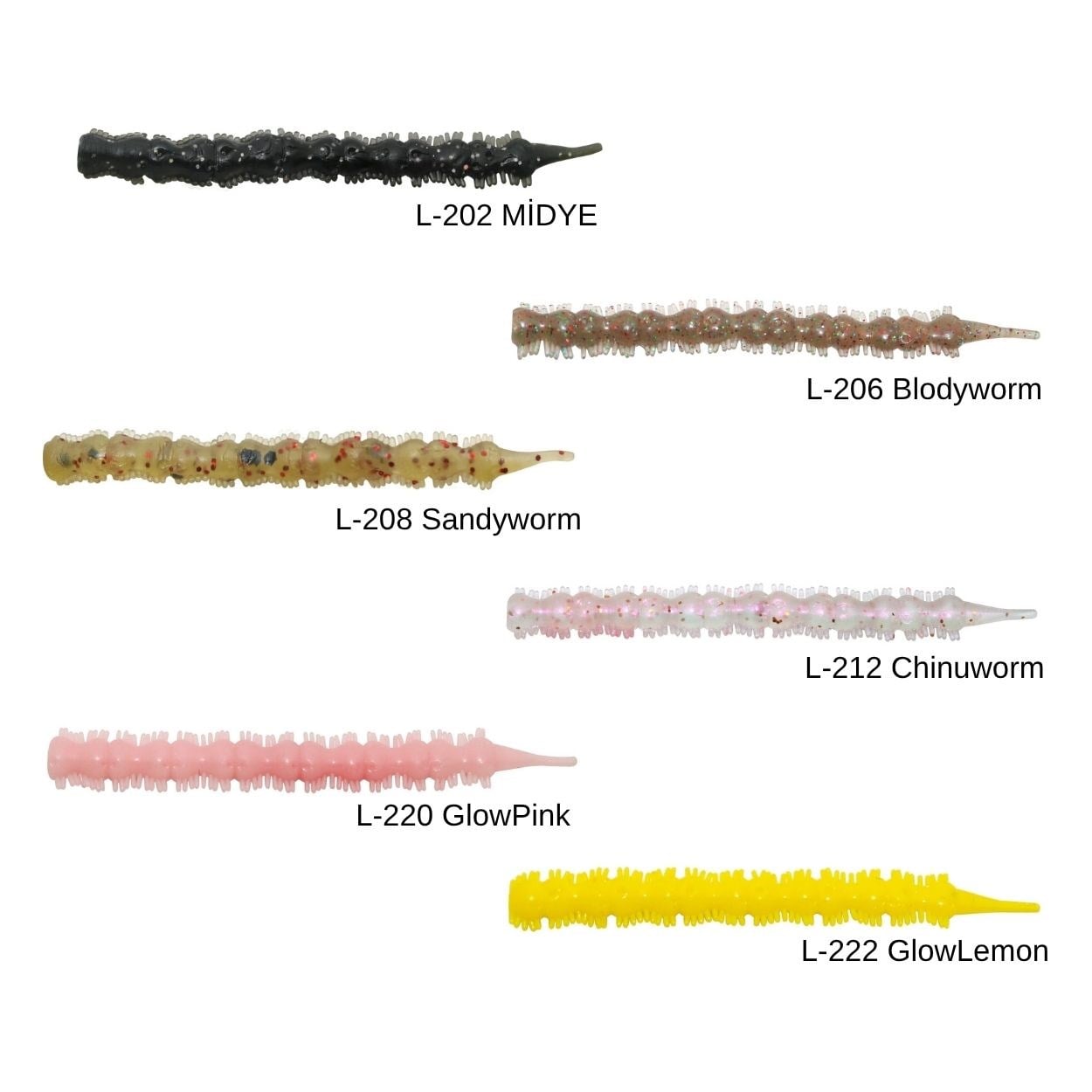 Hanfish Bibi 70 mm Lrf Silikon Yem