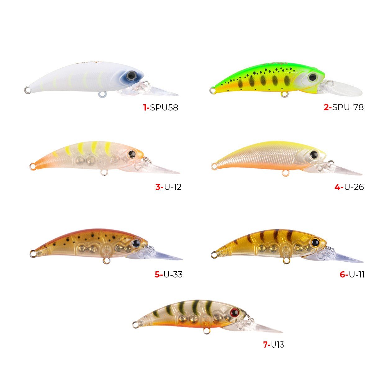 Hanfish Zıpır UG 50mm 5gr LRF Maket Balık