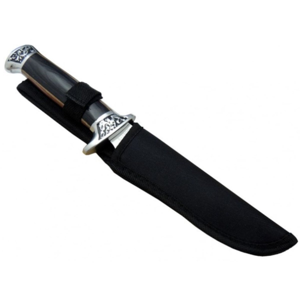 Lanmark B051-5 Kamp Bıçağı 26 cm - Ahşap Sap, Kılıflı