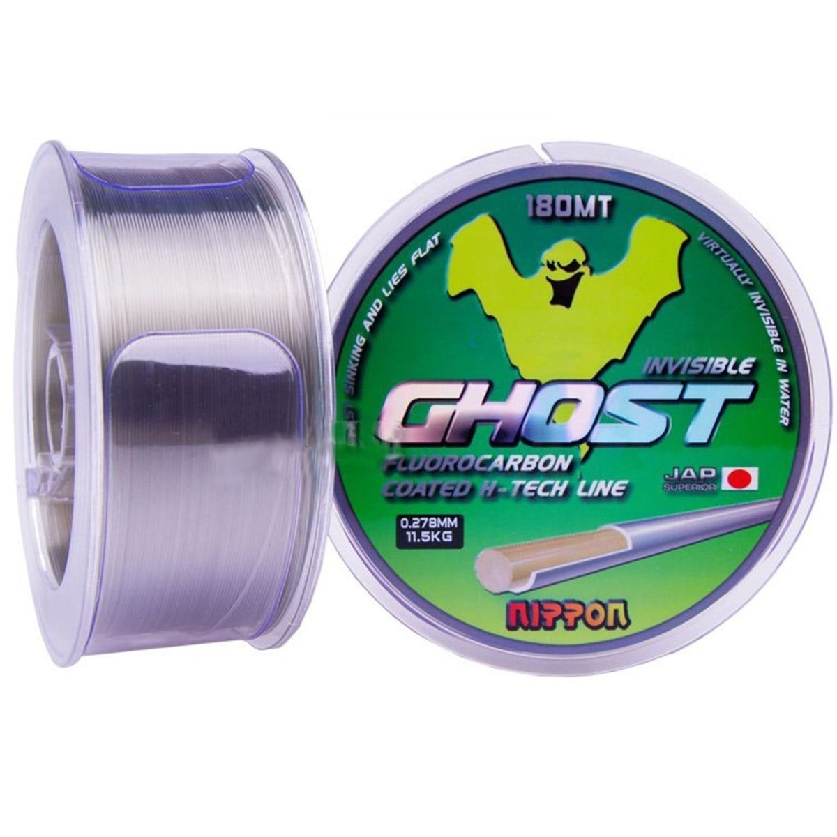 Nippon Ghost 180 MT Fluorocarbon Spin Lrf Misina