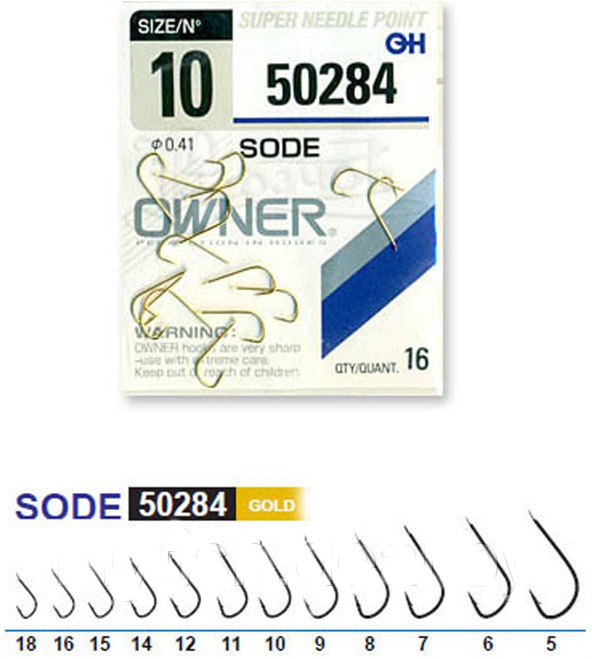 Owner 50284 Sode Kanca İğnesi