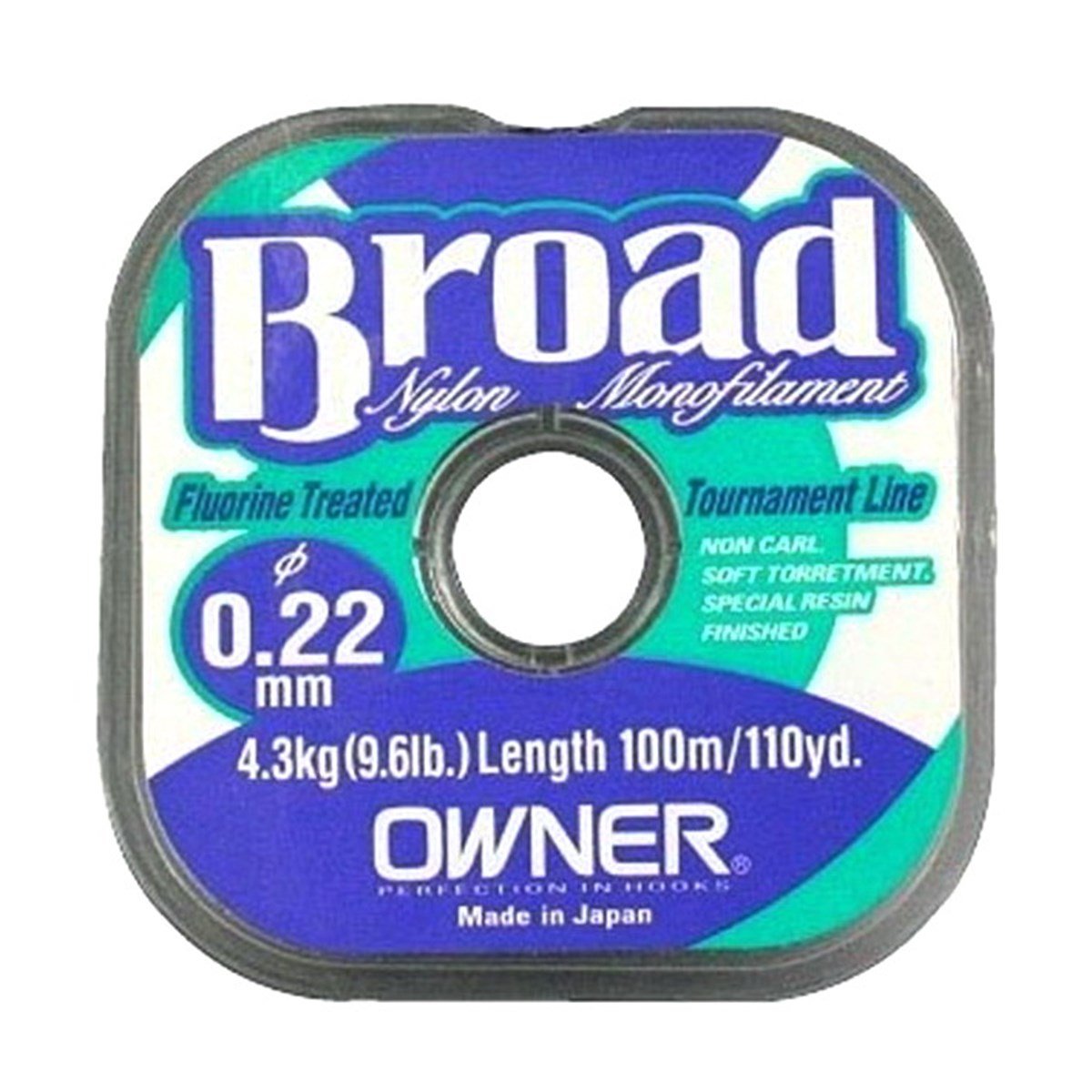 Owner Broad 100 mt Natural Clear Misina