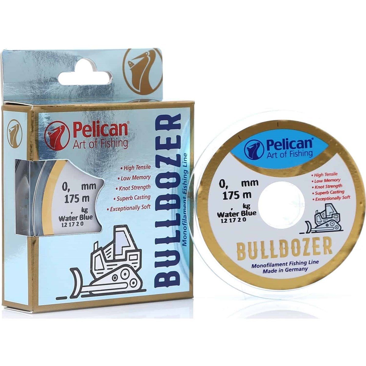 Pelican Bulldozer 175 mt Water Blue Makara Misina