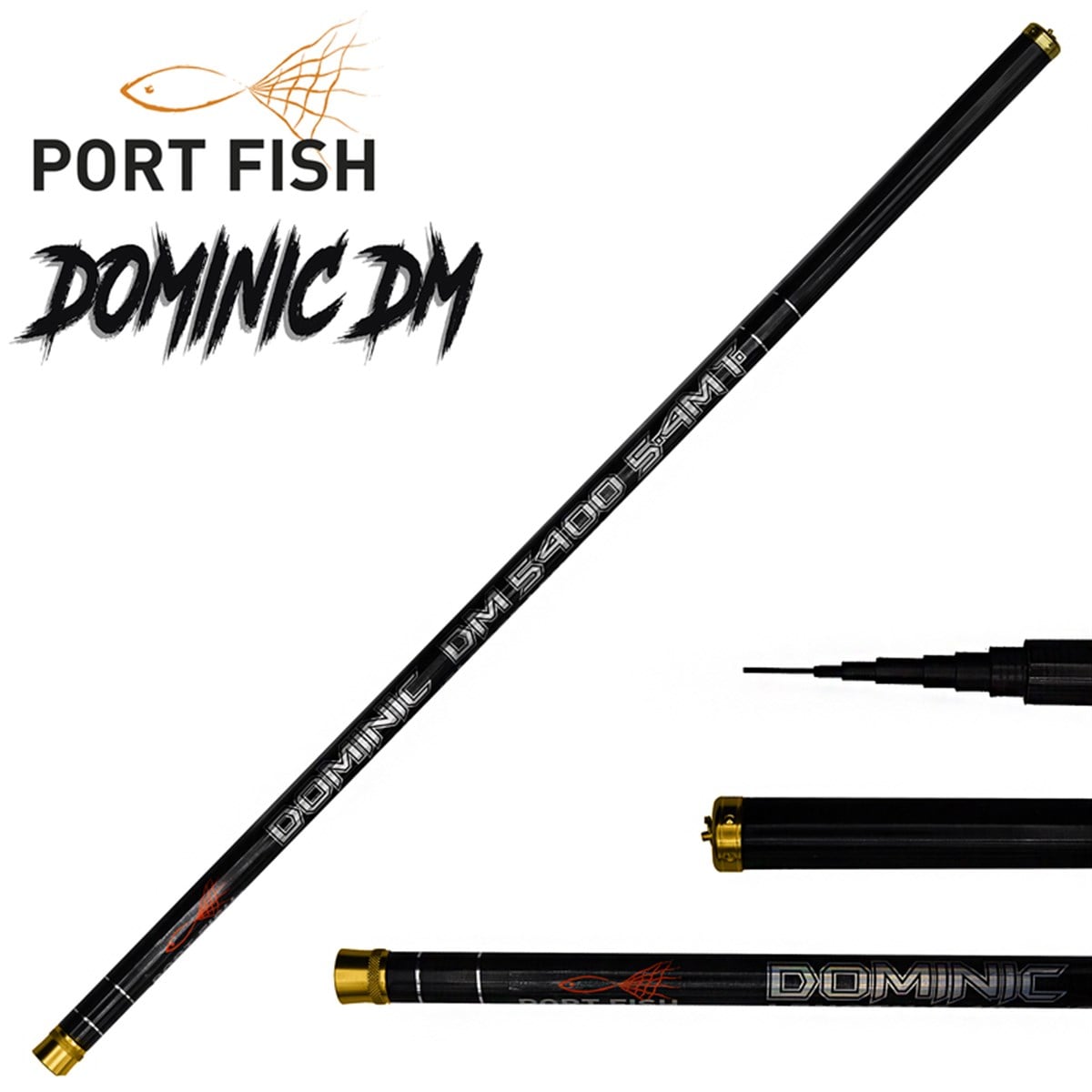 Portfish Dominic Göl Kamışı Carbon 630 cm