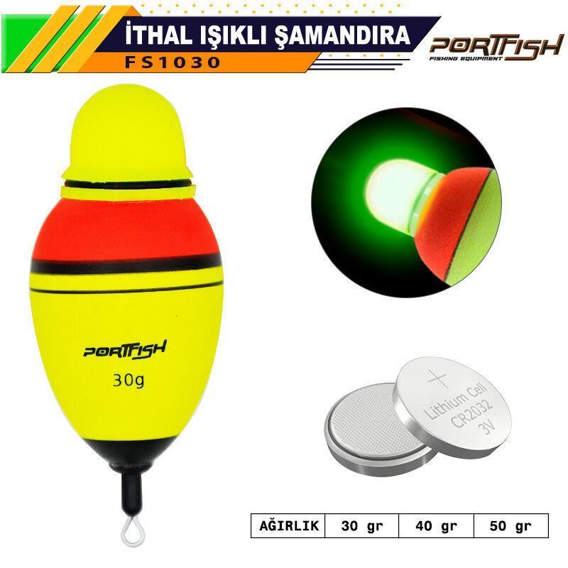 Portfish Şamandıra İthal Işıklı 30 Gr