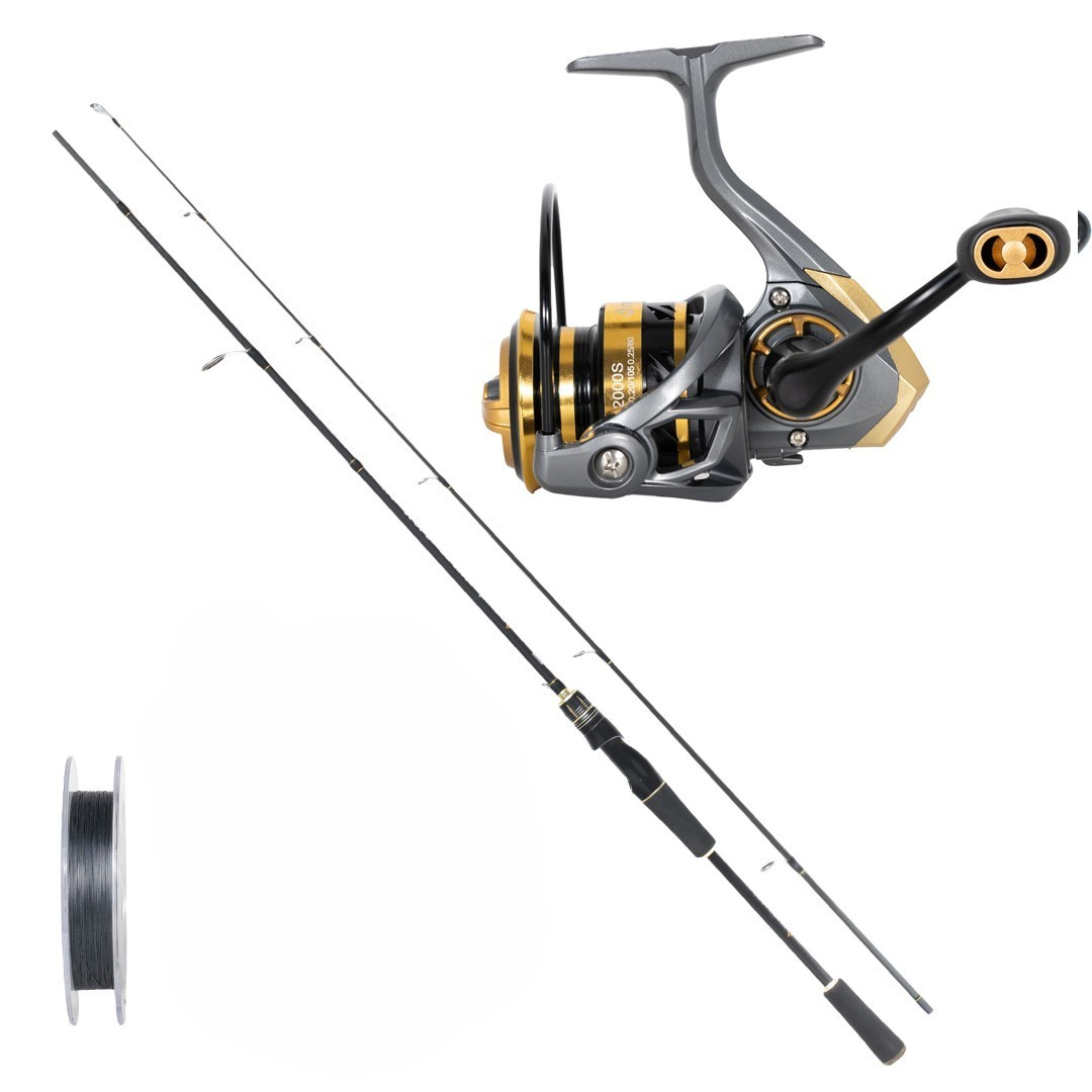 REMIXON FOCUS BG 2.70M 5-35GR 2P KAMIŞ+BG3000M 5+1BB MAKARA, SET