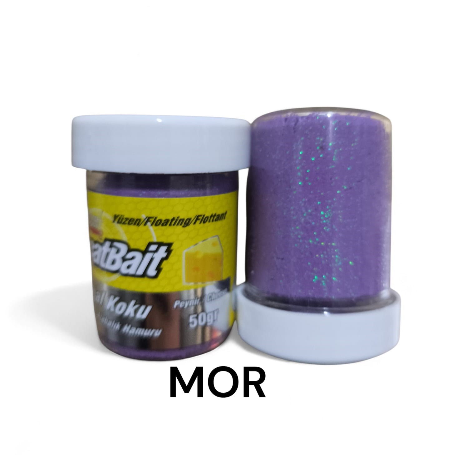 Renat Carp Bait Yeni Üretim Alabalık Hamuru Peynir Kokulu Yüzen 50 Gr - Mor