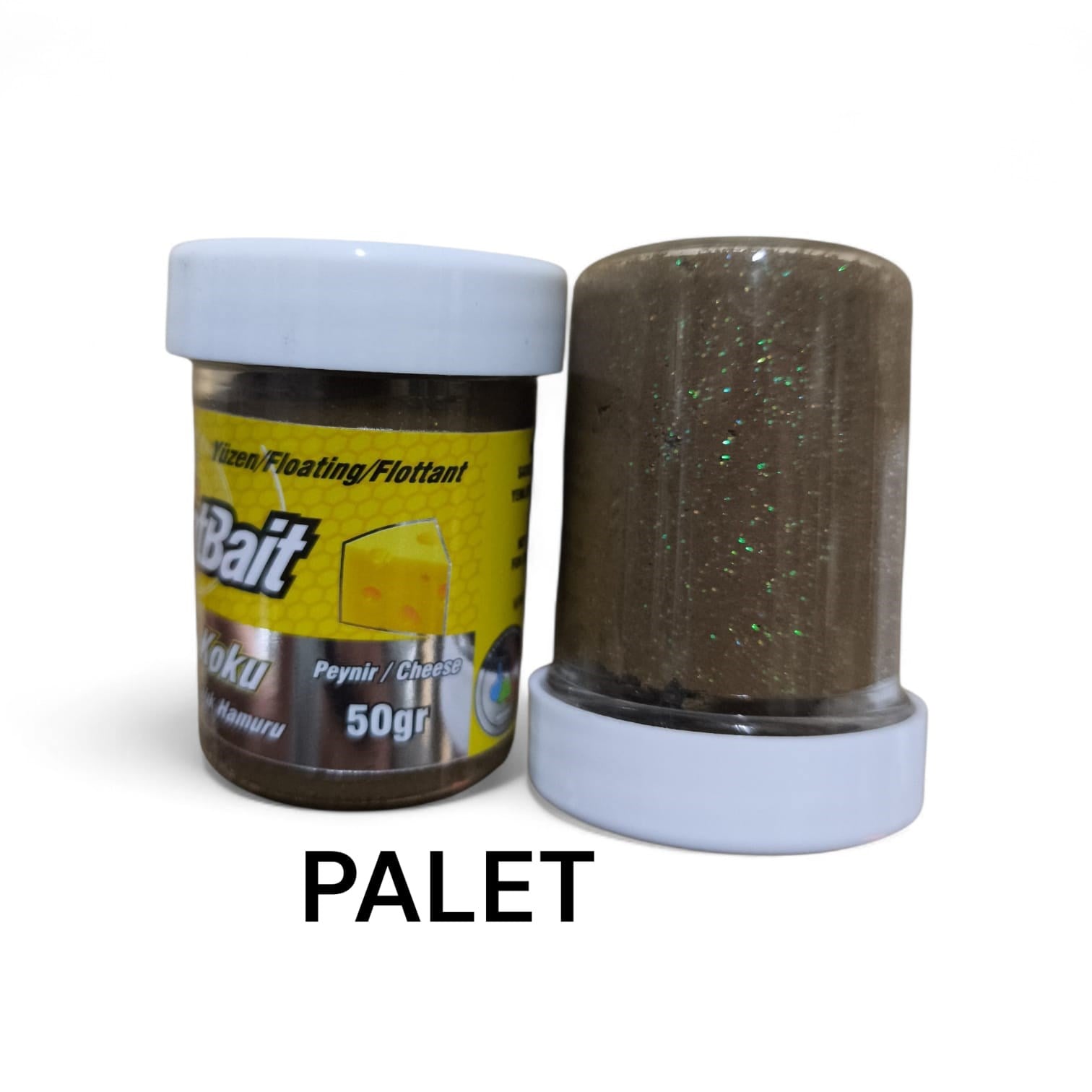 Renat Carp Bait Yeni Üretim Alabalık Hamuru Peynir Kokulu Yüzen 50 Gr - Kahverengi