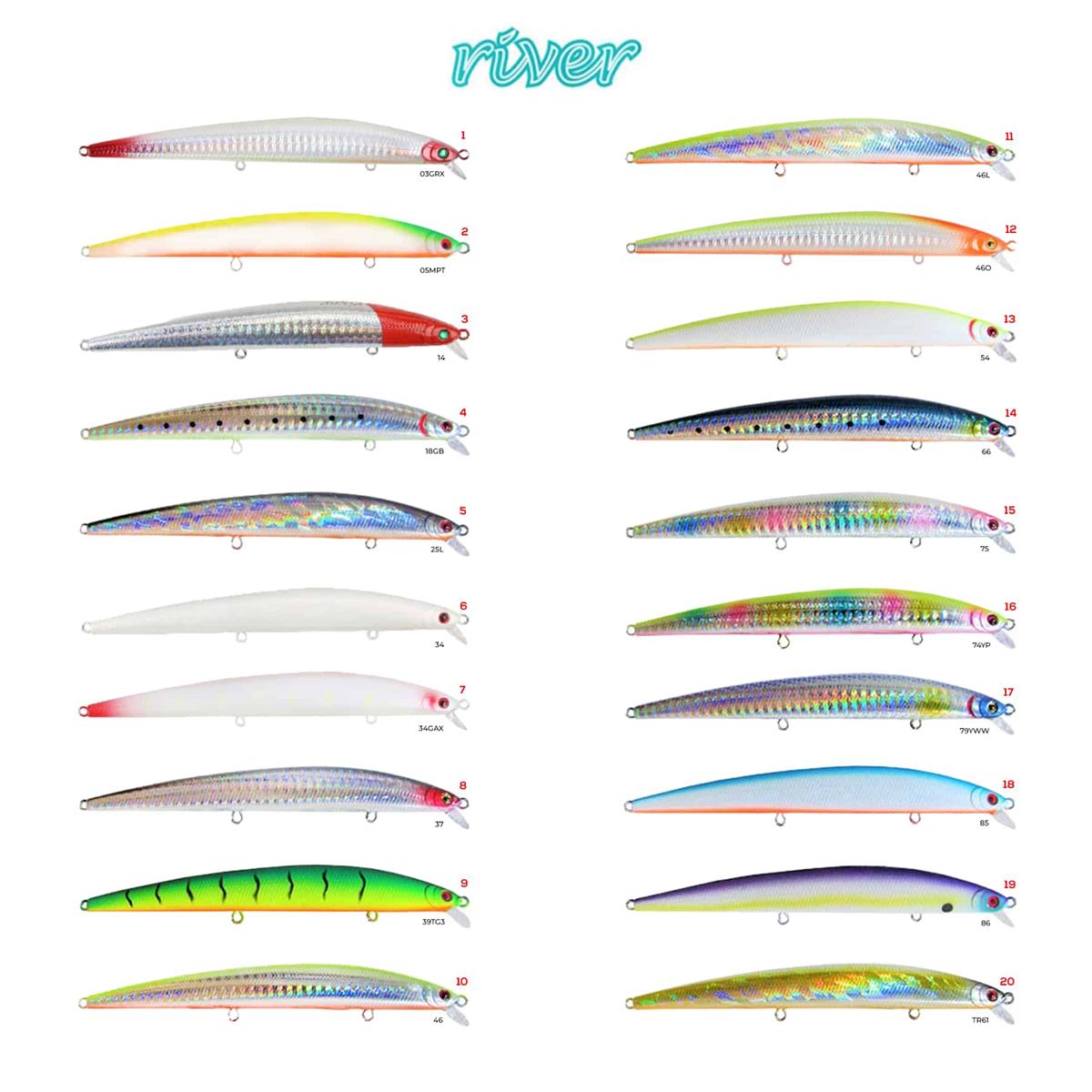 River Treble Devil 125F 12.5 cm 14.5 Gr 0.3-0.6 mt Maket Balık Yemi