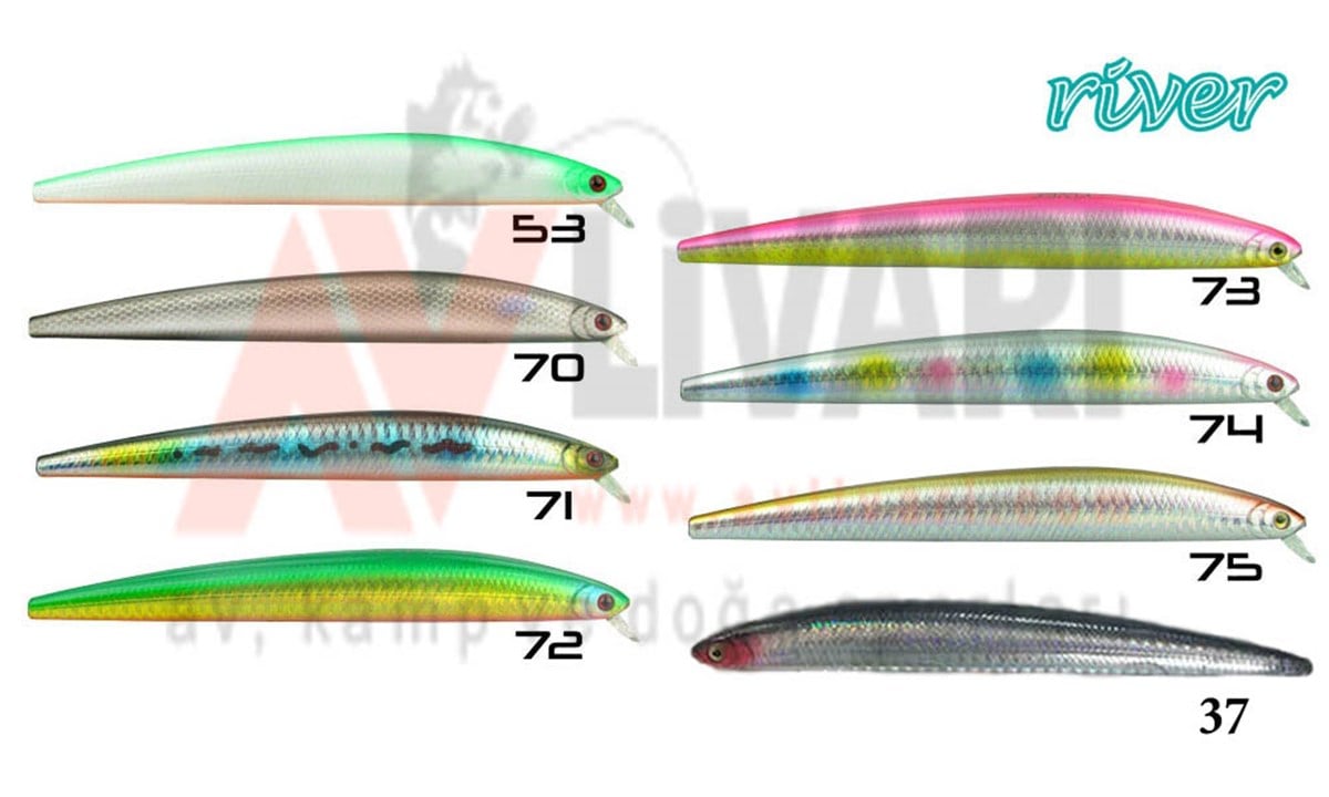 River Treble Devil 145F 14.5cm 21.5g Lrf Spin Sahte Maket Balık