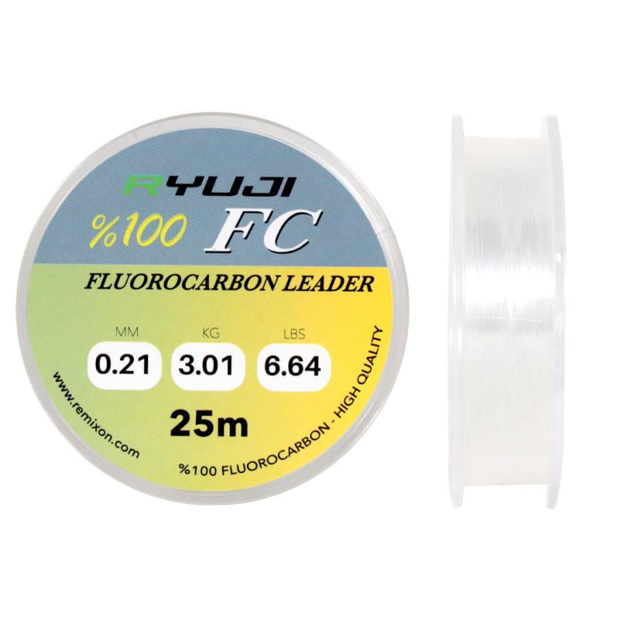Ryujı Fluoro Carbon Leader 25mt. Misina