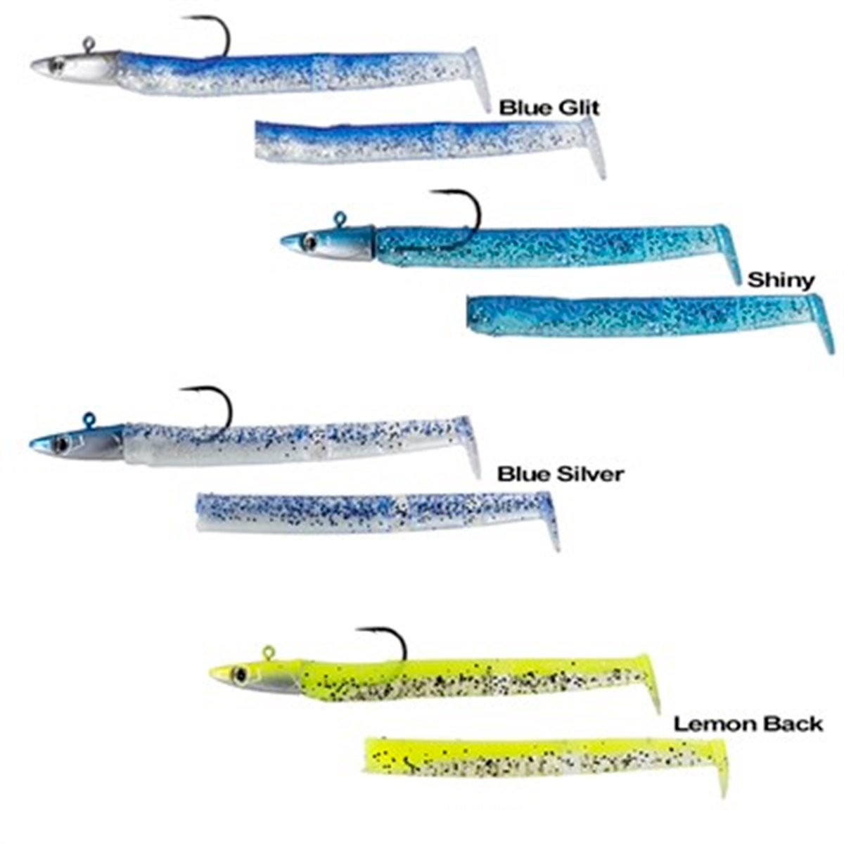 Ryuji Max Fish 100mm 12,5gr 2+1 Silikon Yem