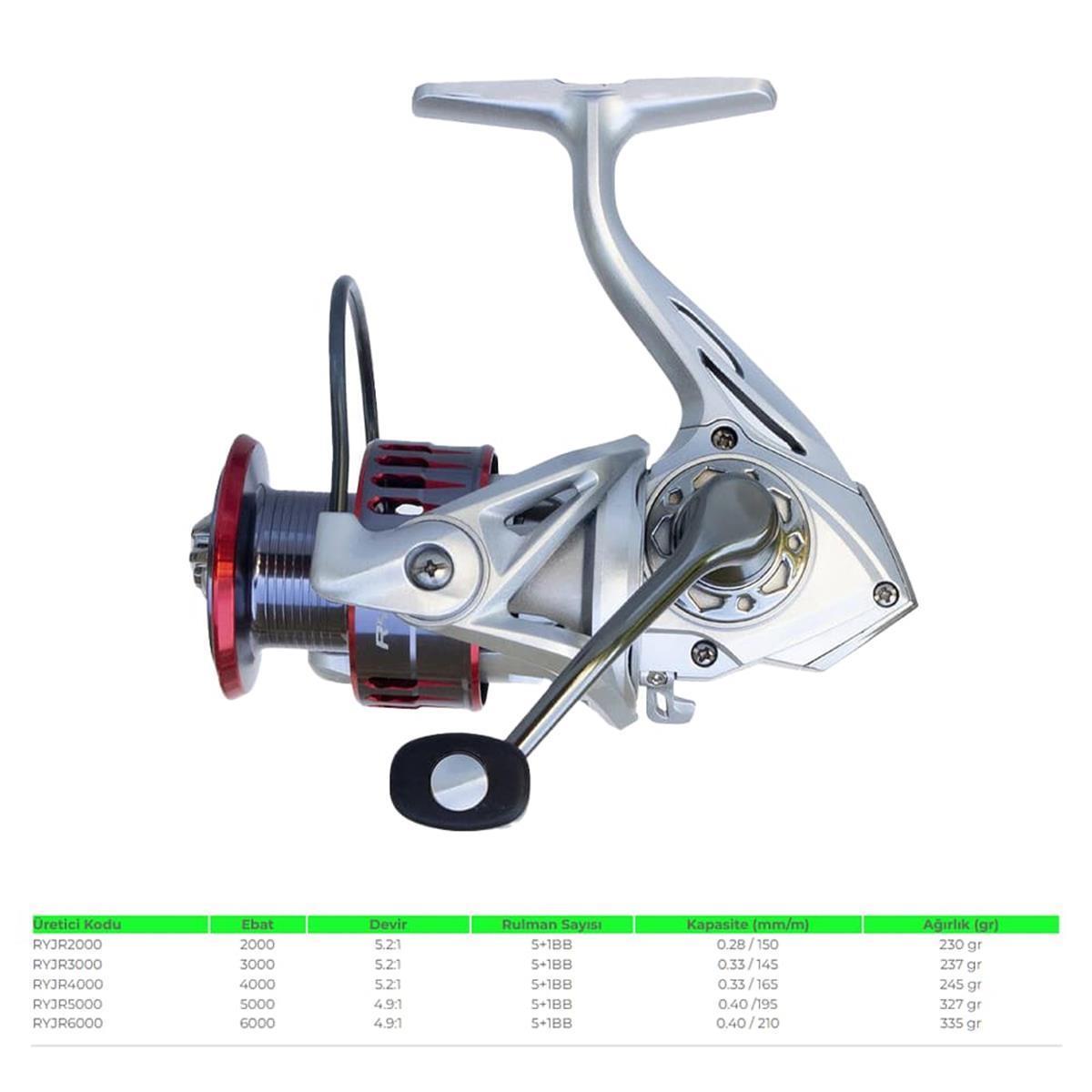 Ryuji Raptor 2000 5+1 BB Olta Makinası