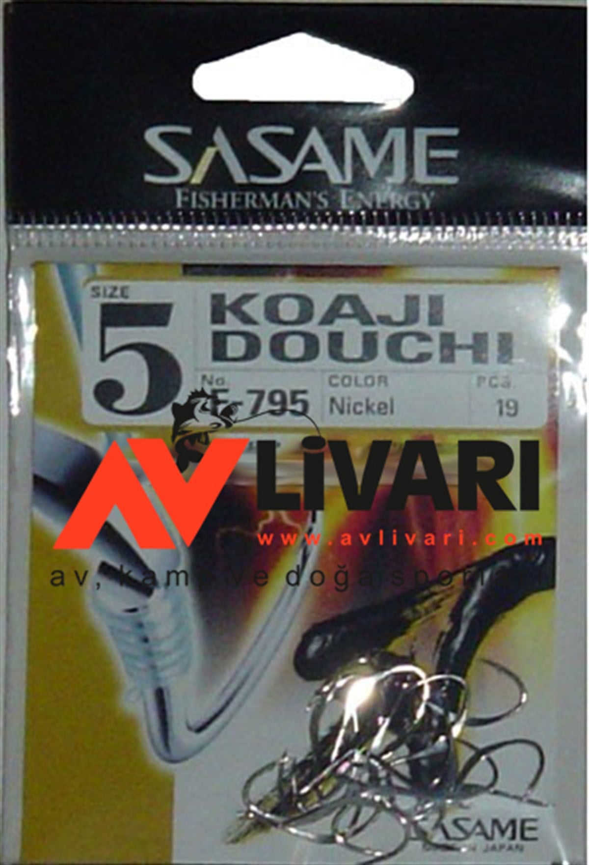Sasame Koaji Douchi Nickel F-795 Serisi Olta İğnesi