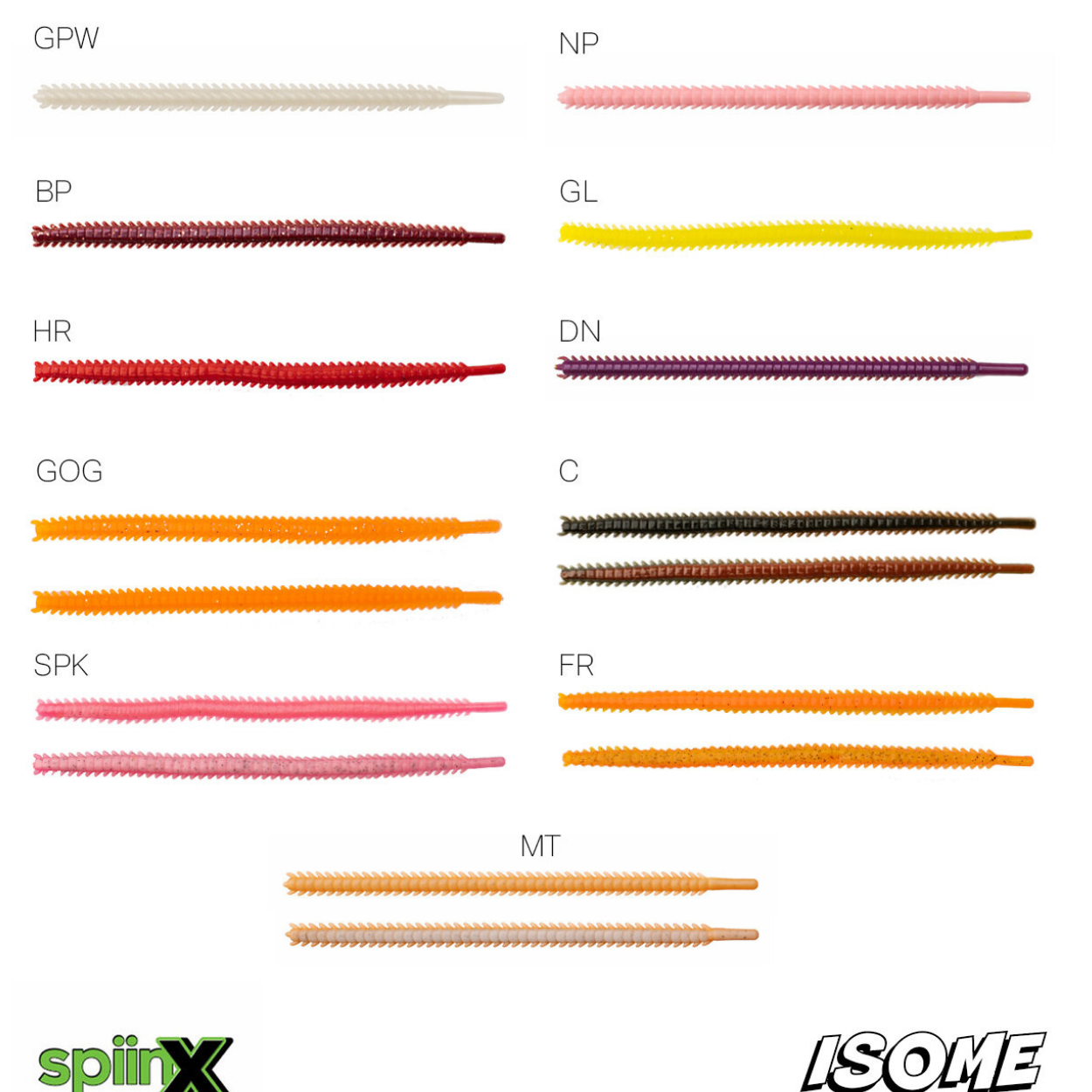 SPIINX ISOME SİLİKON 11CM 14P