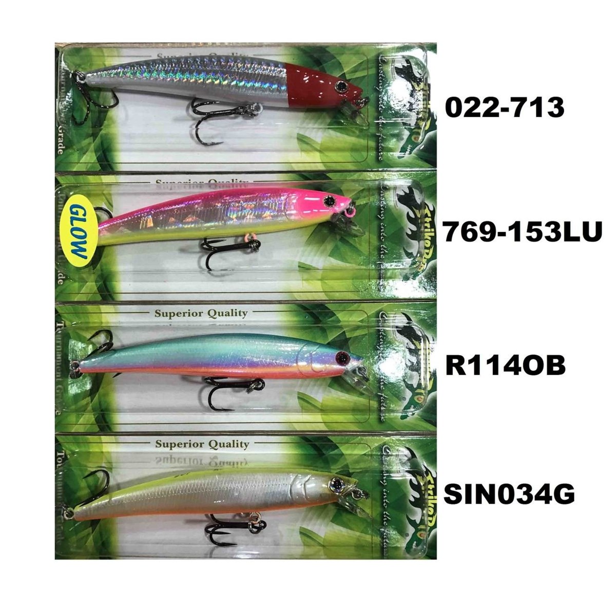 Strike Pro JL-115F Serisi 11 cm 17 gr Maket Balık Yem