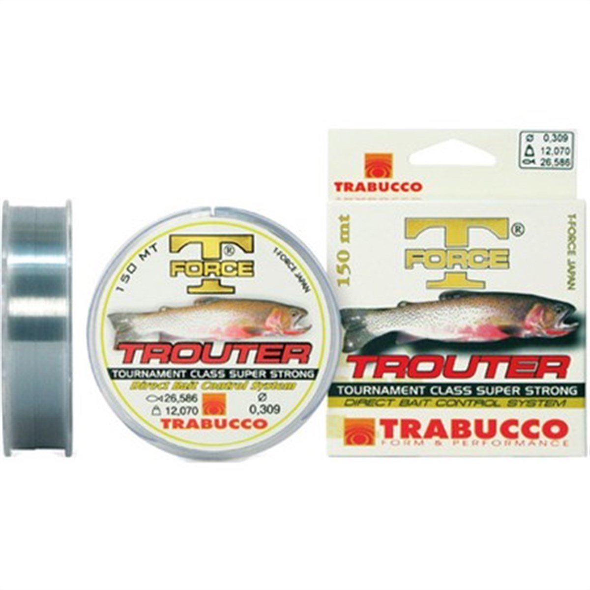 Trabucco T-Force Trouter 150m Spin Lrf Monofilament Misina