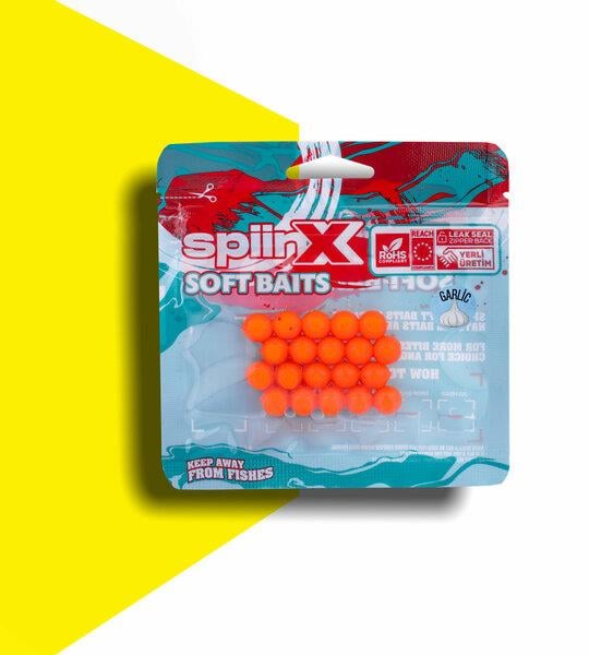 TÜKENDİ SPIINX FISH EGGS 10MM 20P SARIMSAK UV ORANGE