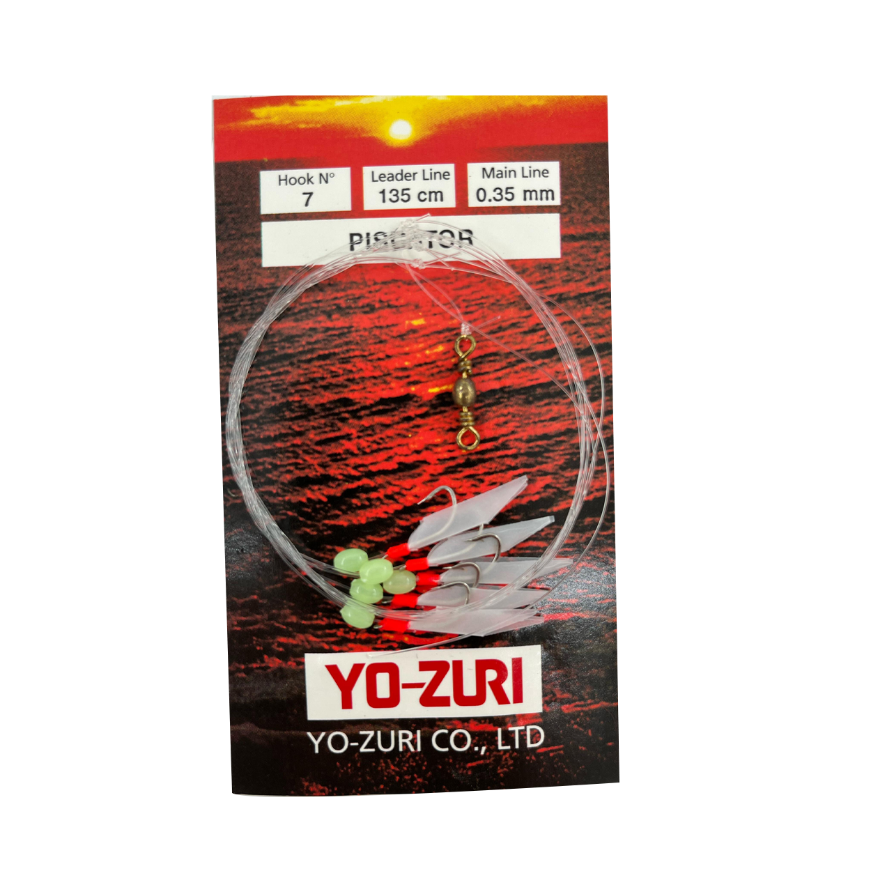 Yo-Zuri 5 Kancalı Çapari Takımı 135 Cm