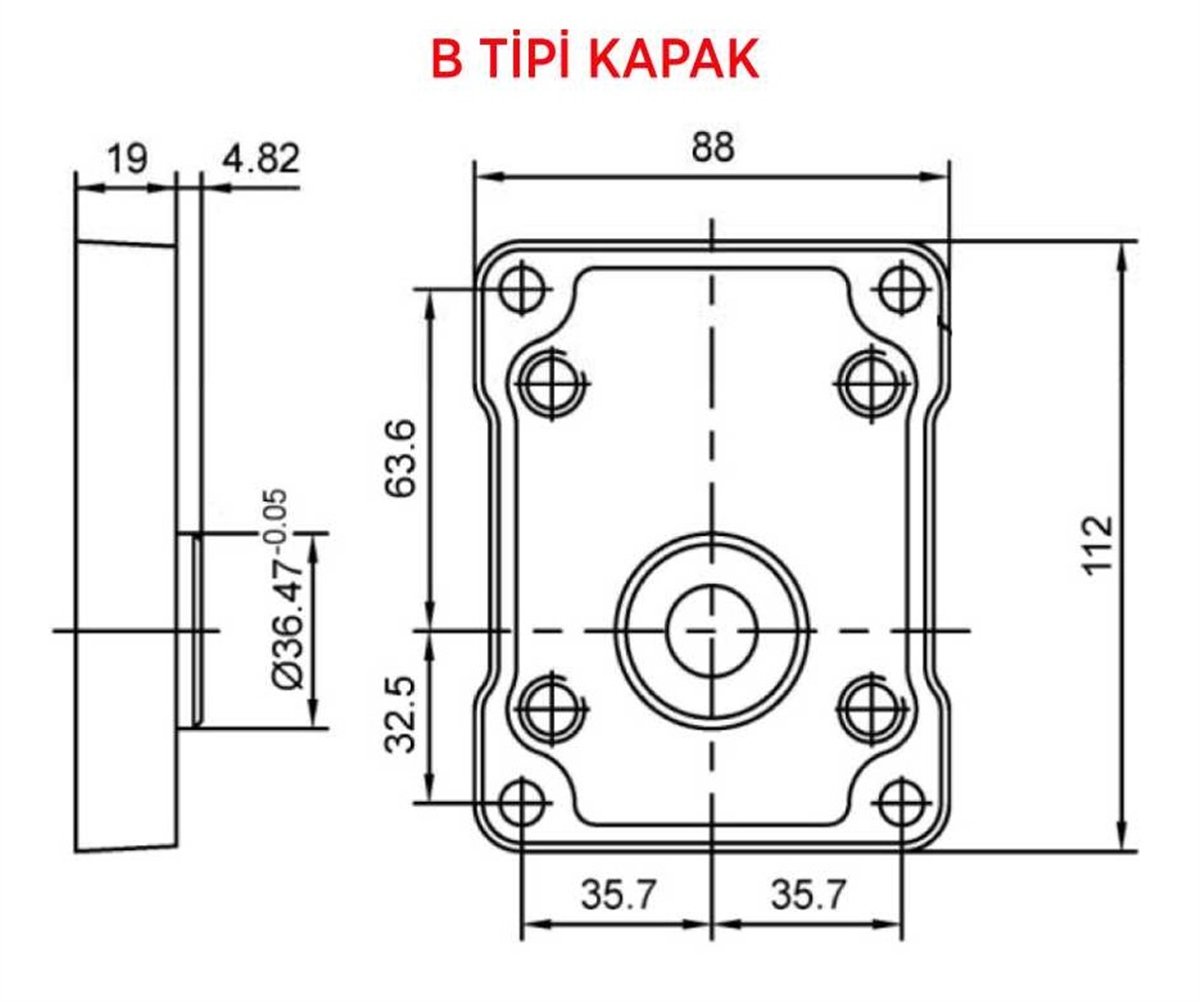 Alüminyum Gövde Dişli Pompa (1PN.039.CB15)