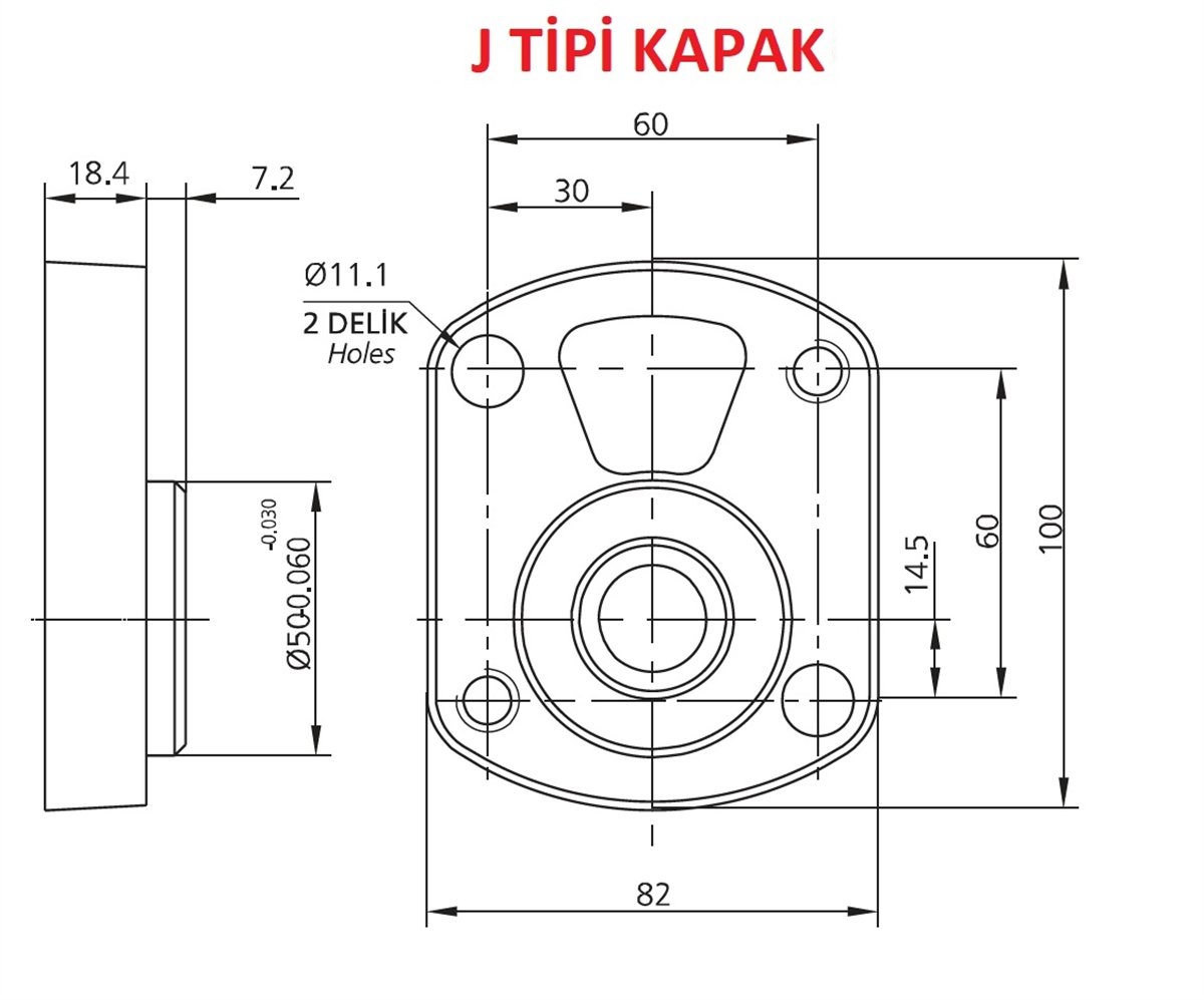 Alüminyum Gövde Dişli Pompa (1PN.061.AJT3)