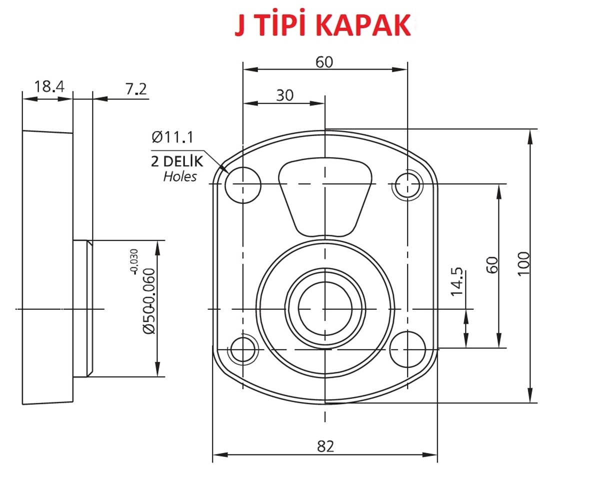 Alüminyum Gövde Dişli Pompa (1PN.119.AJT3)