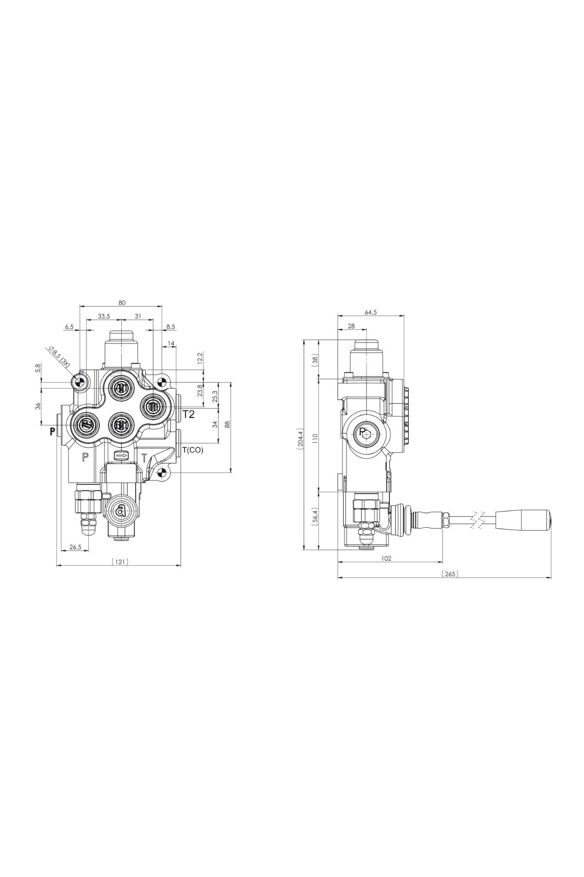 AMV501 - 50LT TEKLİ 3/8
