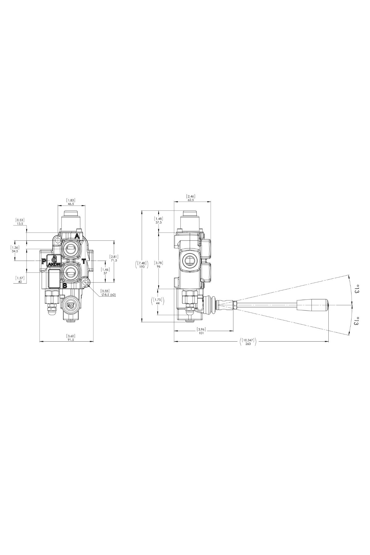 KVM05 - 35LT TEKLİ 3/8