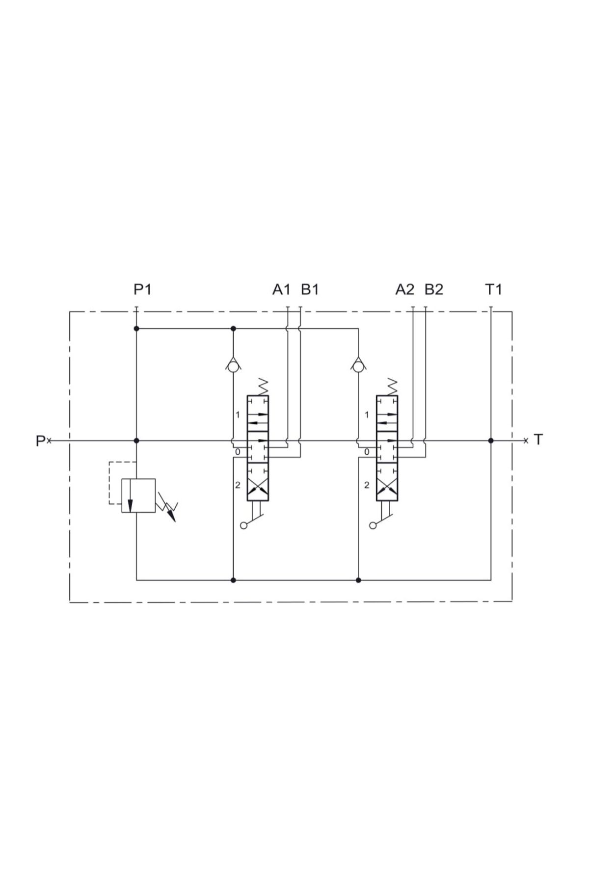 KVM162 - 100LT İKİLİ 3/4