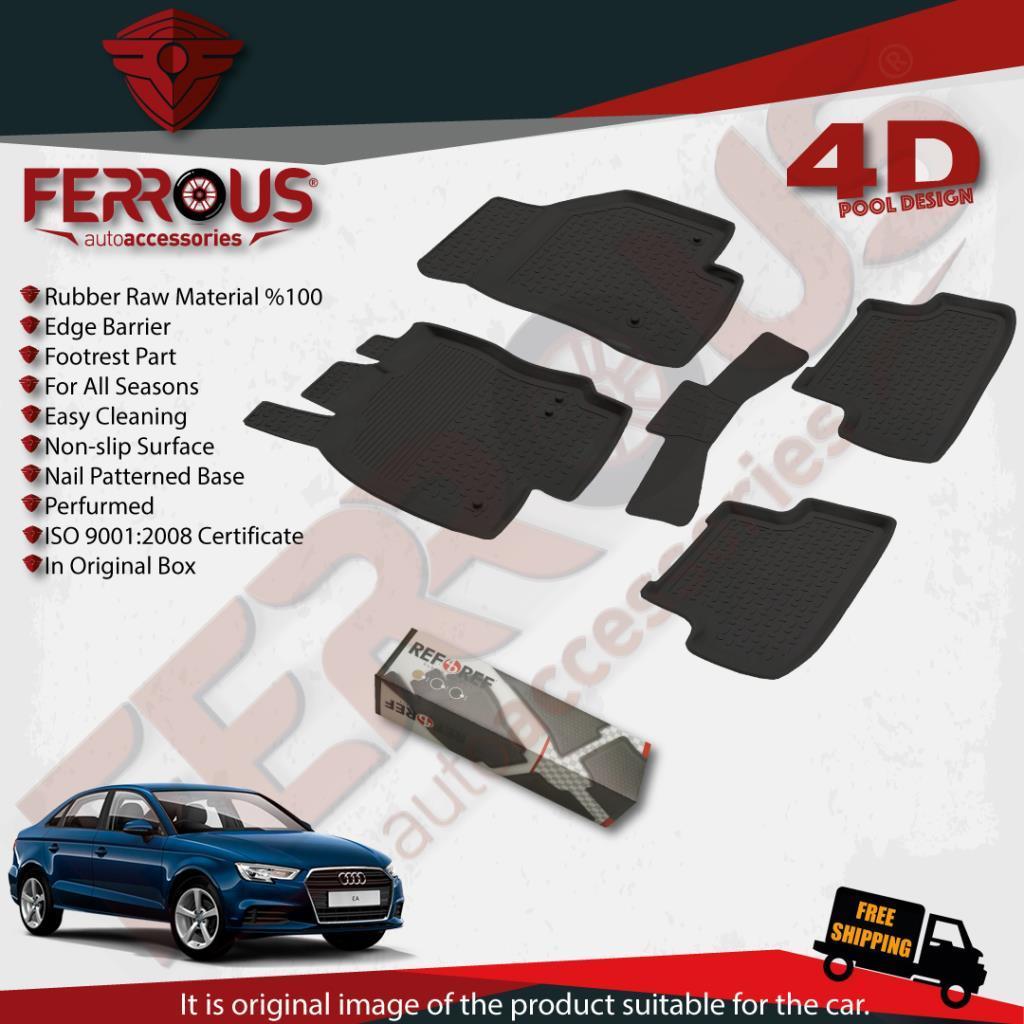 Audi A3 Sedan Refref 4D Paspas Siyah ve Bagaj Havuzu 2013 2020