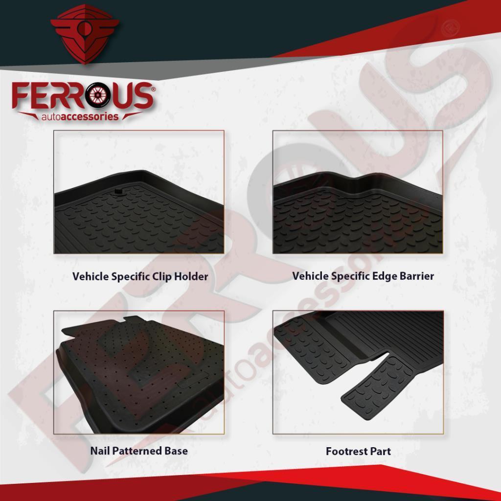Ford Courier Refref 4D Paspas Siyah ve Refref 4D Bagaj Havuzu 2014 2023