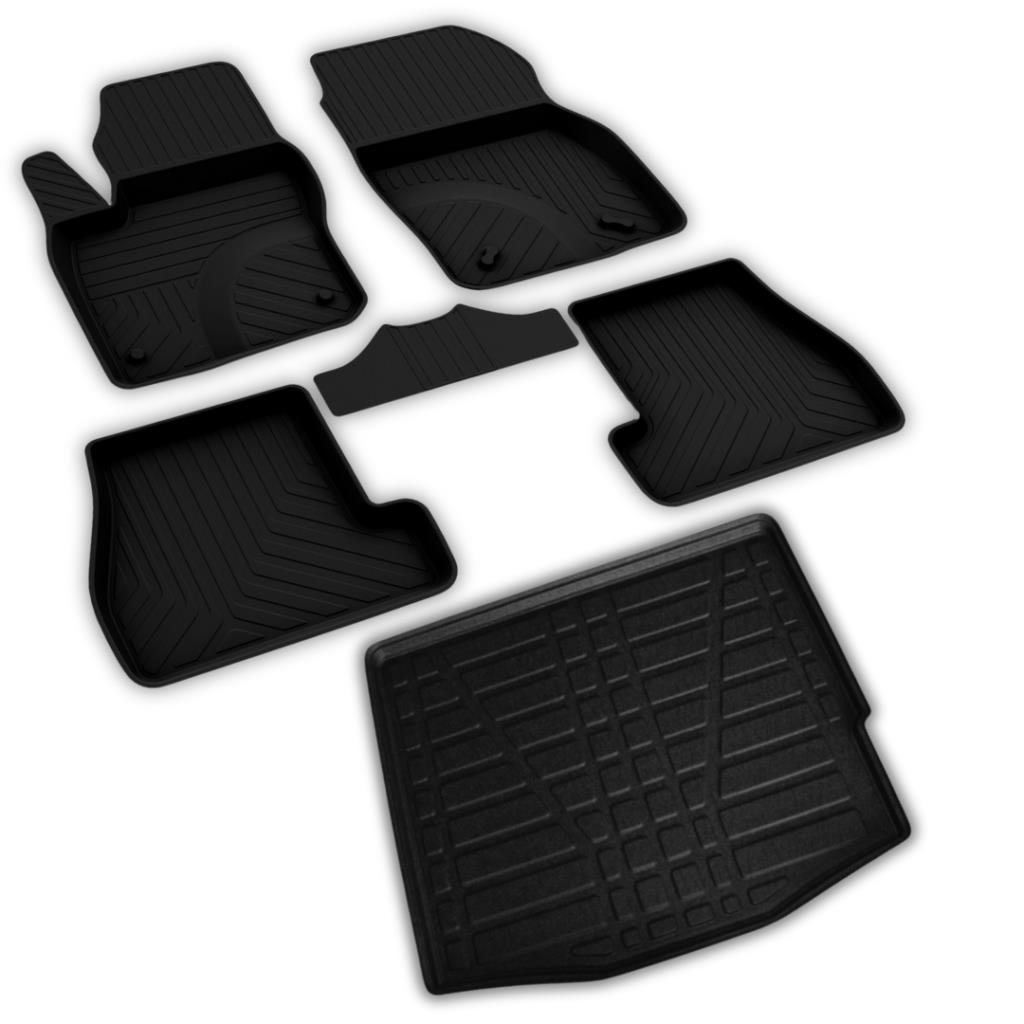 Ford Focus 3 HB Ferrous 4D Paspas ve İnce Stepne 3D Bagaj 2011 2014