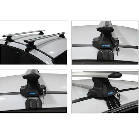 Ford Focus 3 Sedan Trophy Oto Tavan Taşıma Ara Atkı 2014-2019