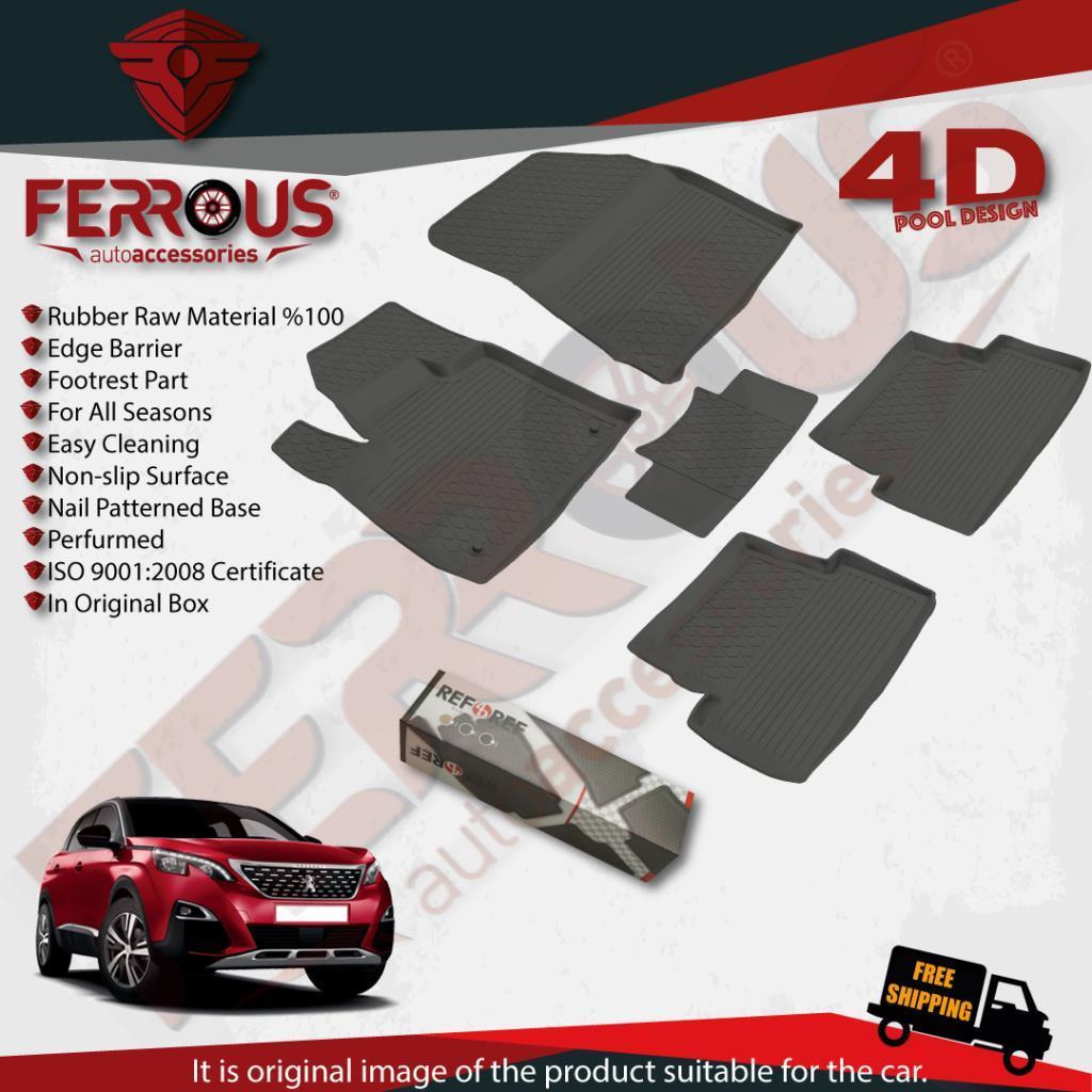 Peugeot 3008 Allure Refref 4D Paspas ve Refref 4D Alt Bagaj Havuzu 2016 2024