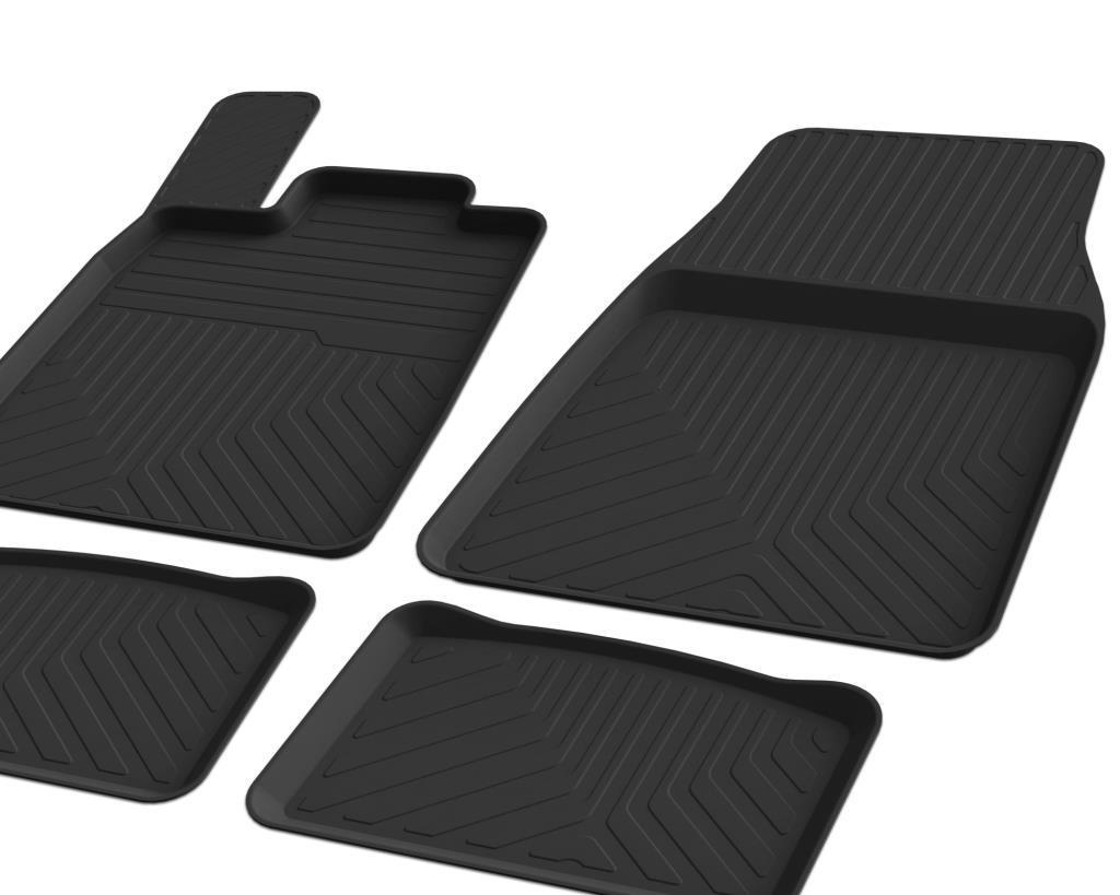 Porsche Taycan Ferrous 4D Havuzlu Kauçuk Paspas 2020 ve Üstü