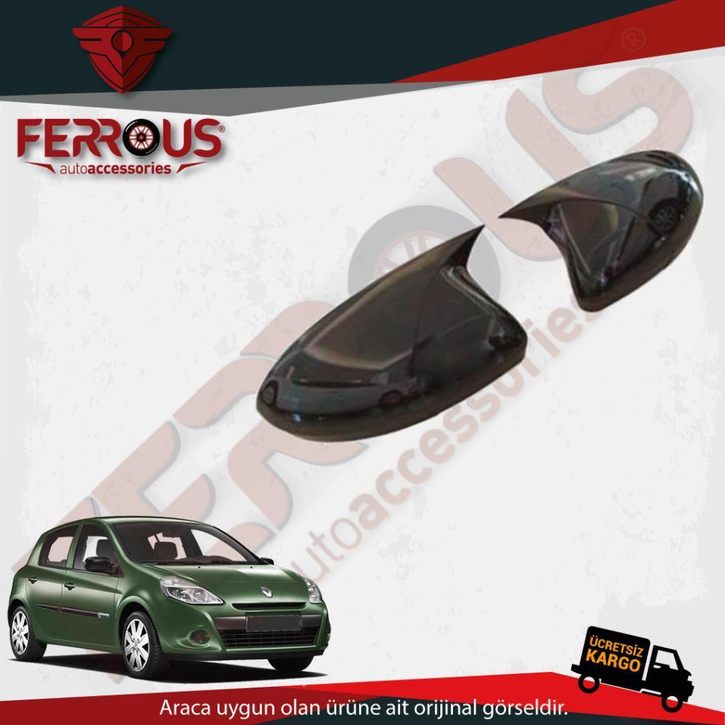 Renault Clio 3 Otomatik Vites Batman Yarasa Ayna Kapağı 2005-2009 Siyah